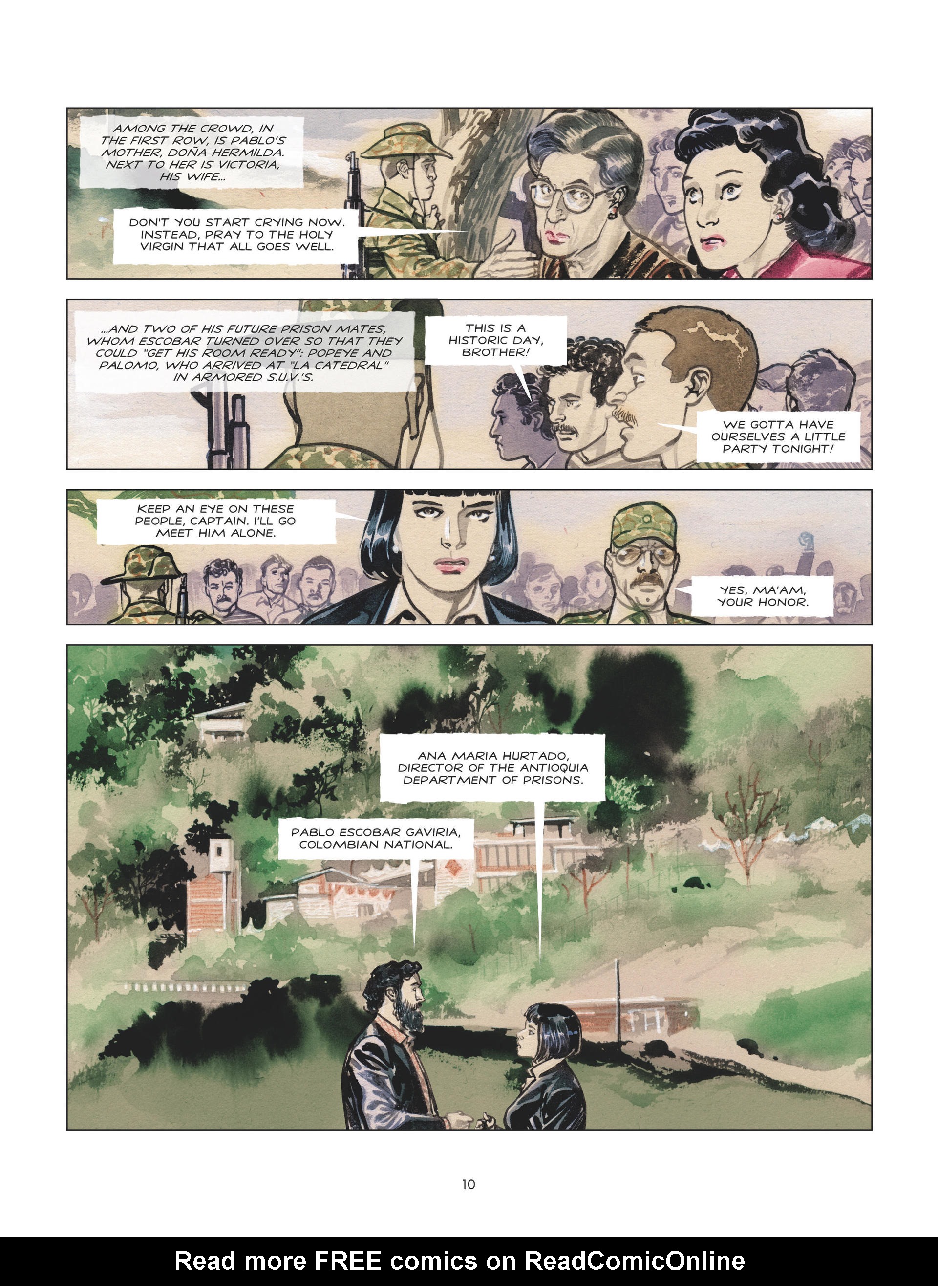 Read online Escobar - El Patrón comic -  Issue #1 - 8