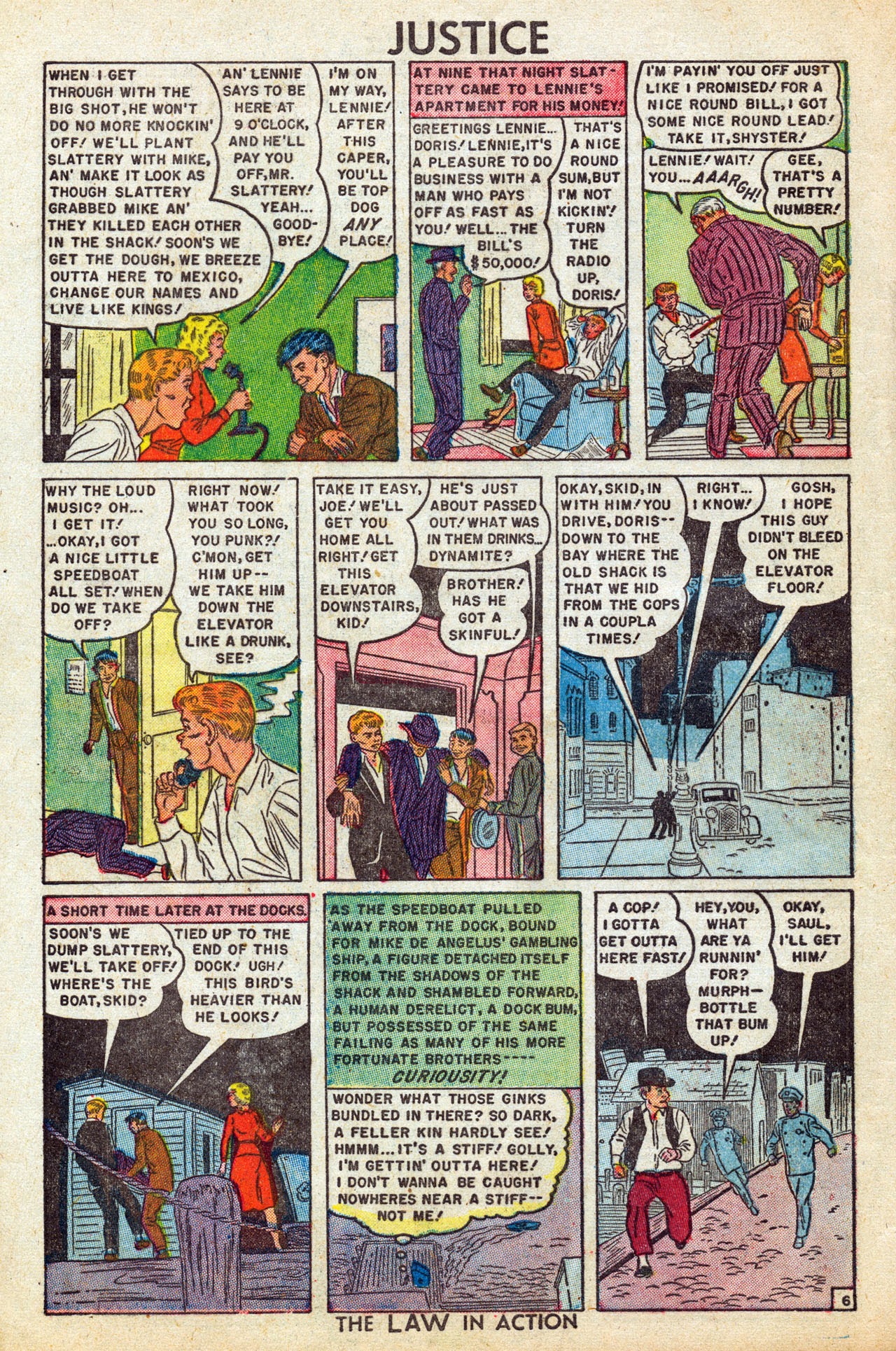 Read online Justice Comics (1948) comic -  Issue #10 - 8