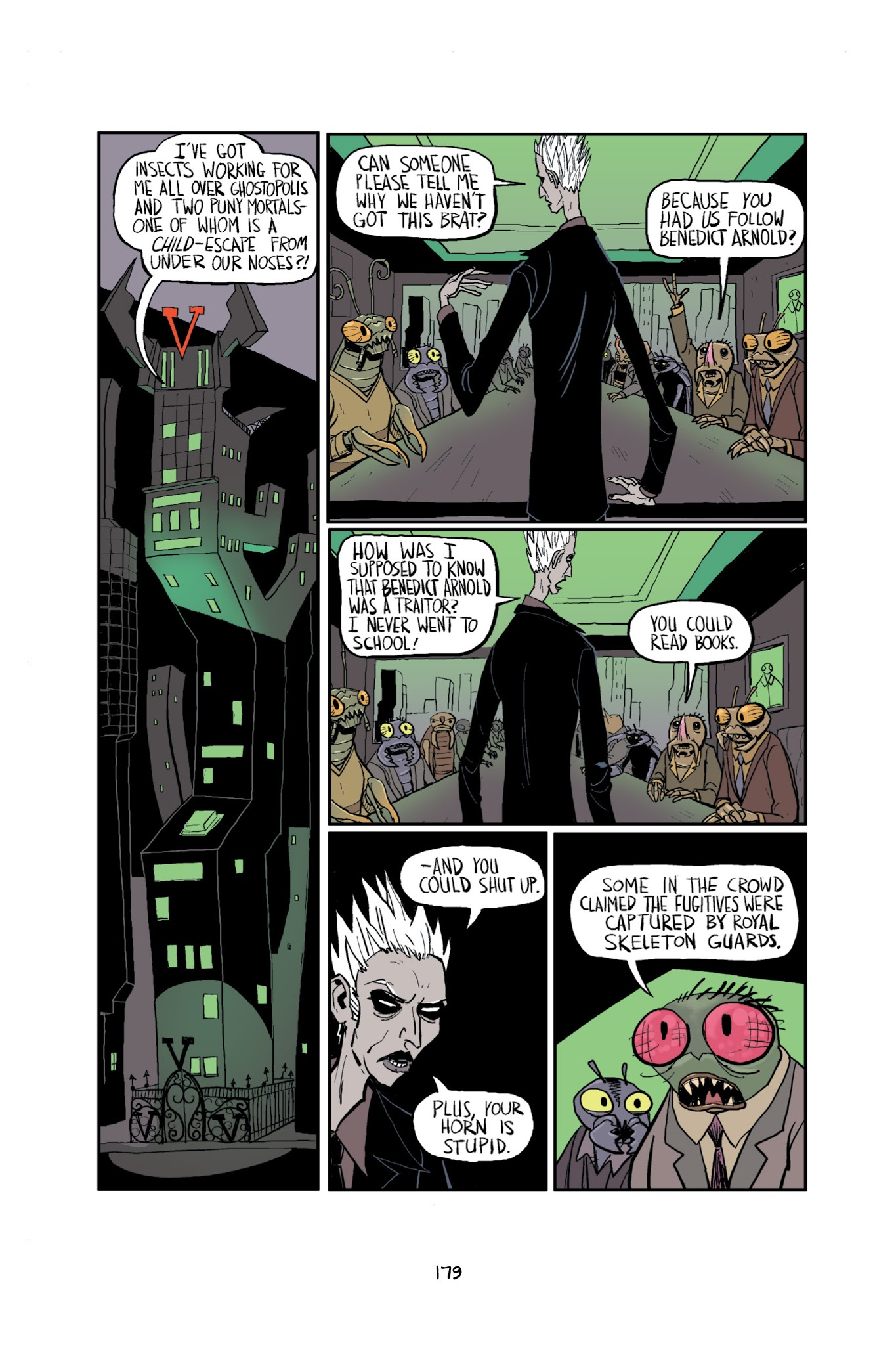 Read online Ghostopolis comic -  Issue # TPB - 184