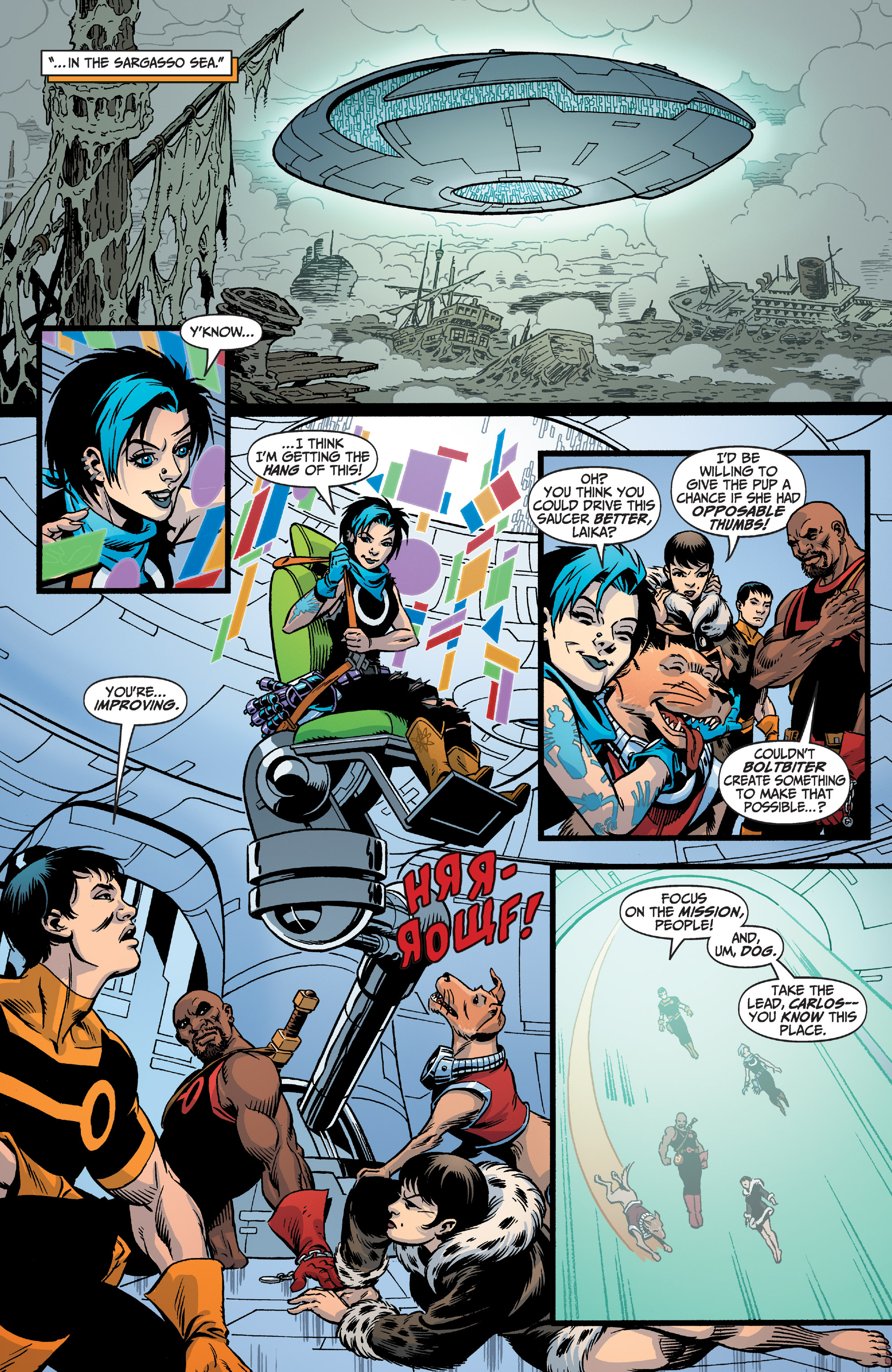 Read online Section Zero (2019) comic -  Issue #4 - 23