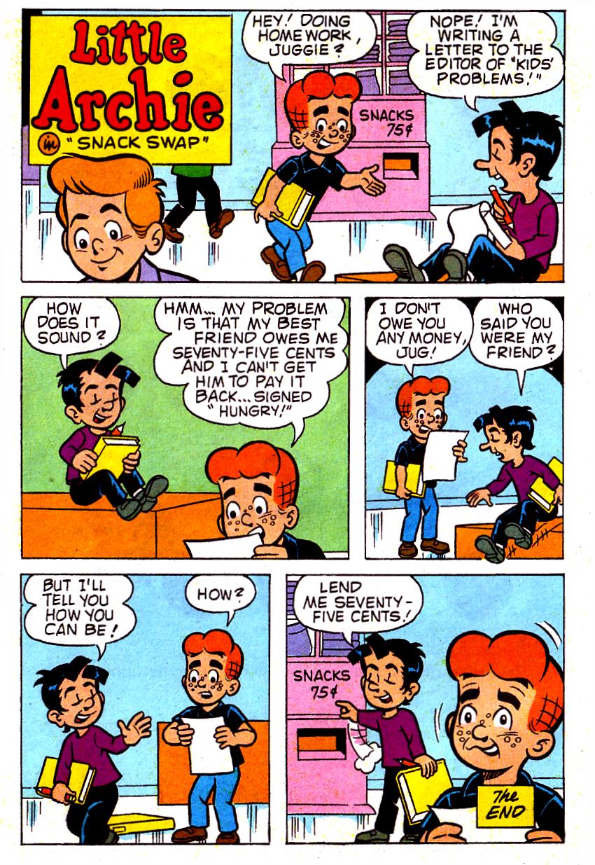 Read online Little Archie Comics Digest Magazine comic -  Issue #10 - 10