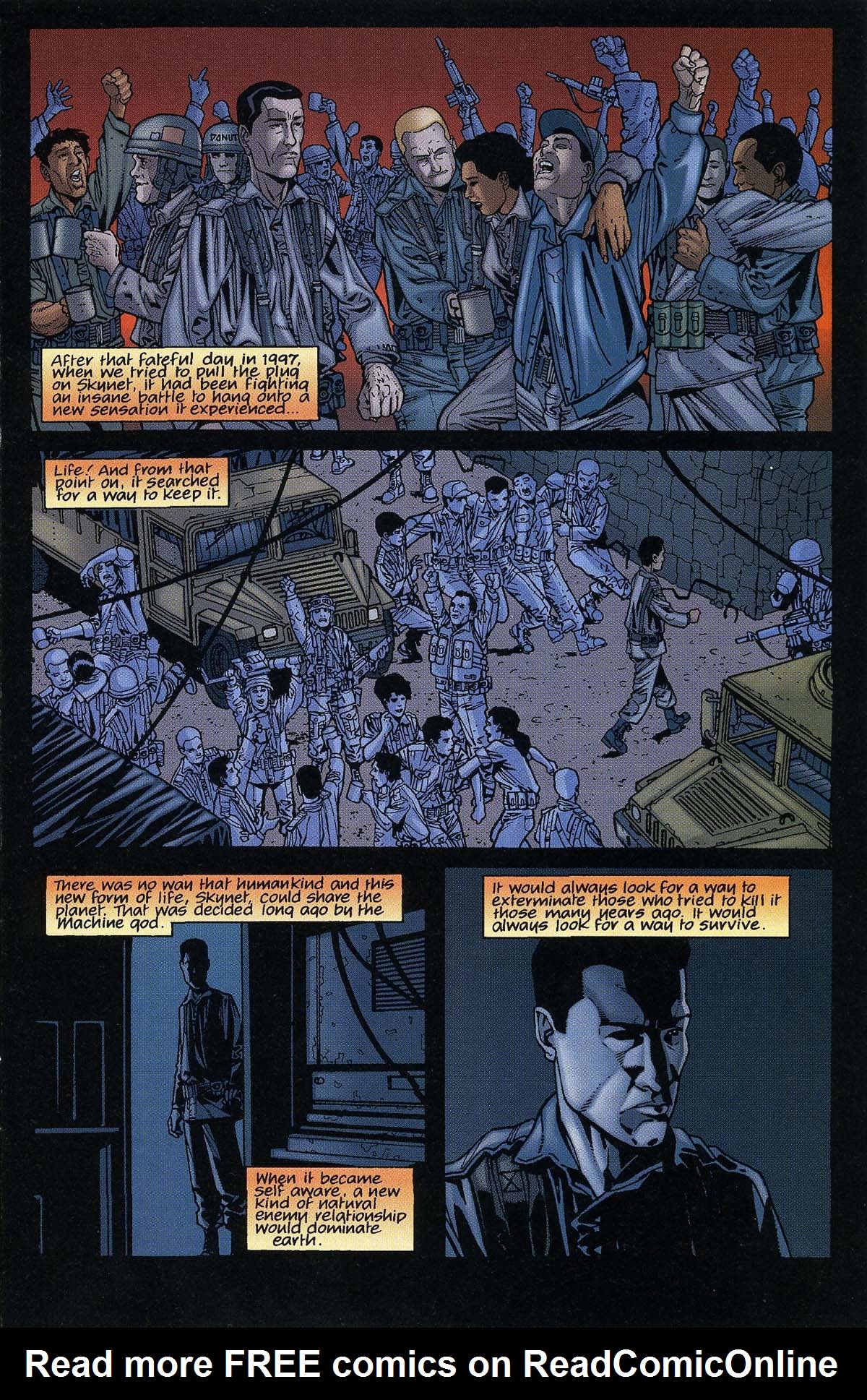Read online T2: Nuclear Twilight/Cybernetic Dawn comic -  Issue #0 - 9