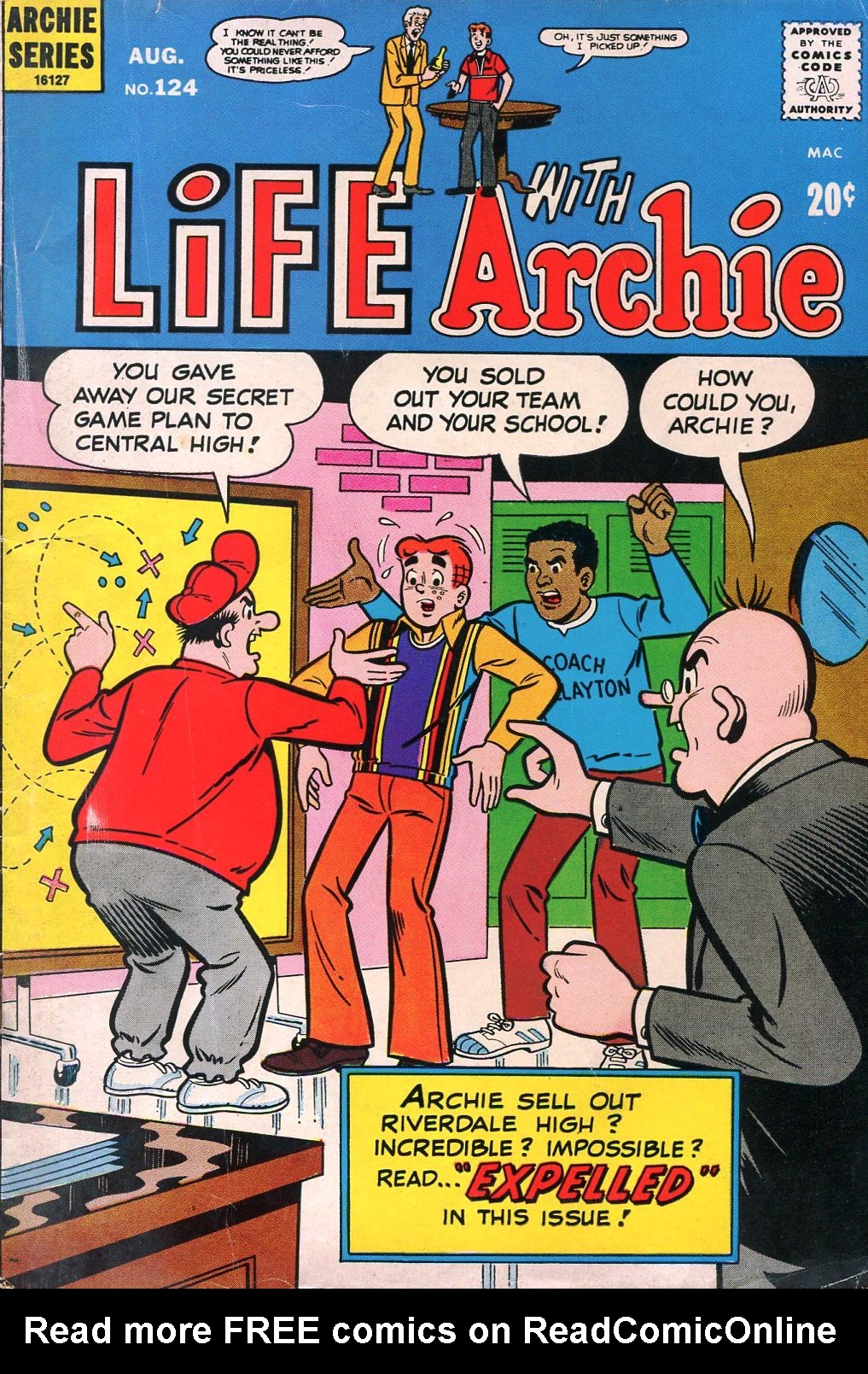 Read online Life With Archie (1958) comic -  Issue #124 - 1