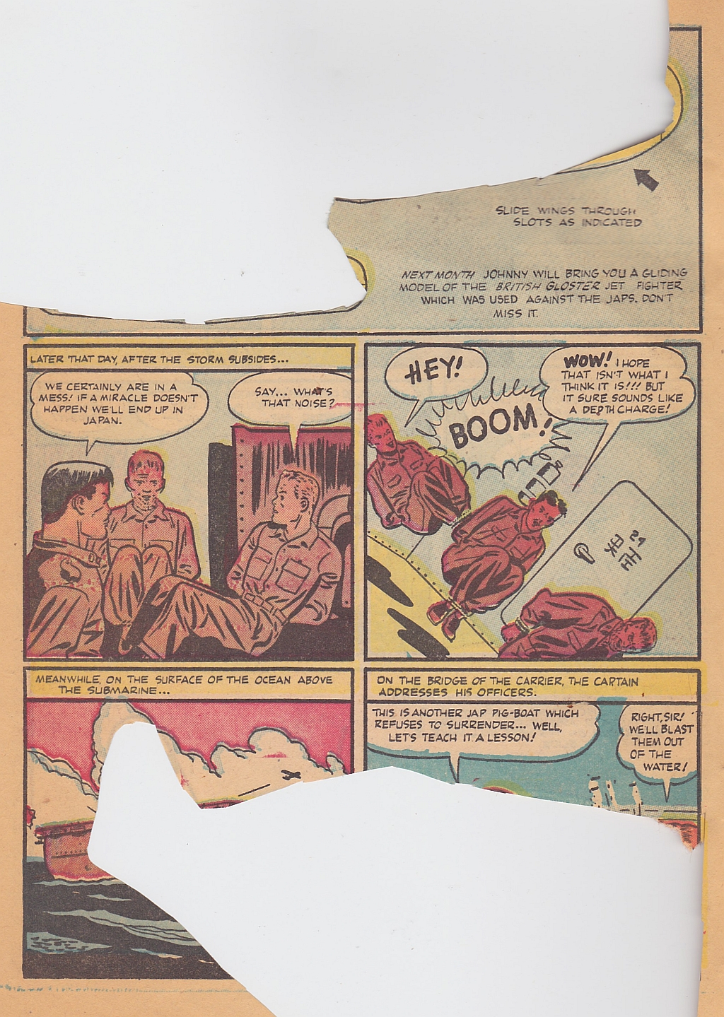Read online Captain Midnight (1942) comic -  Issue #37 - 14