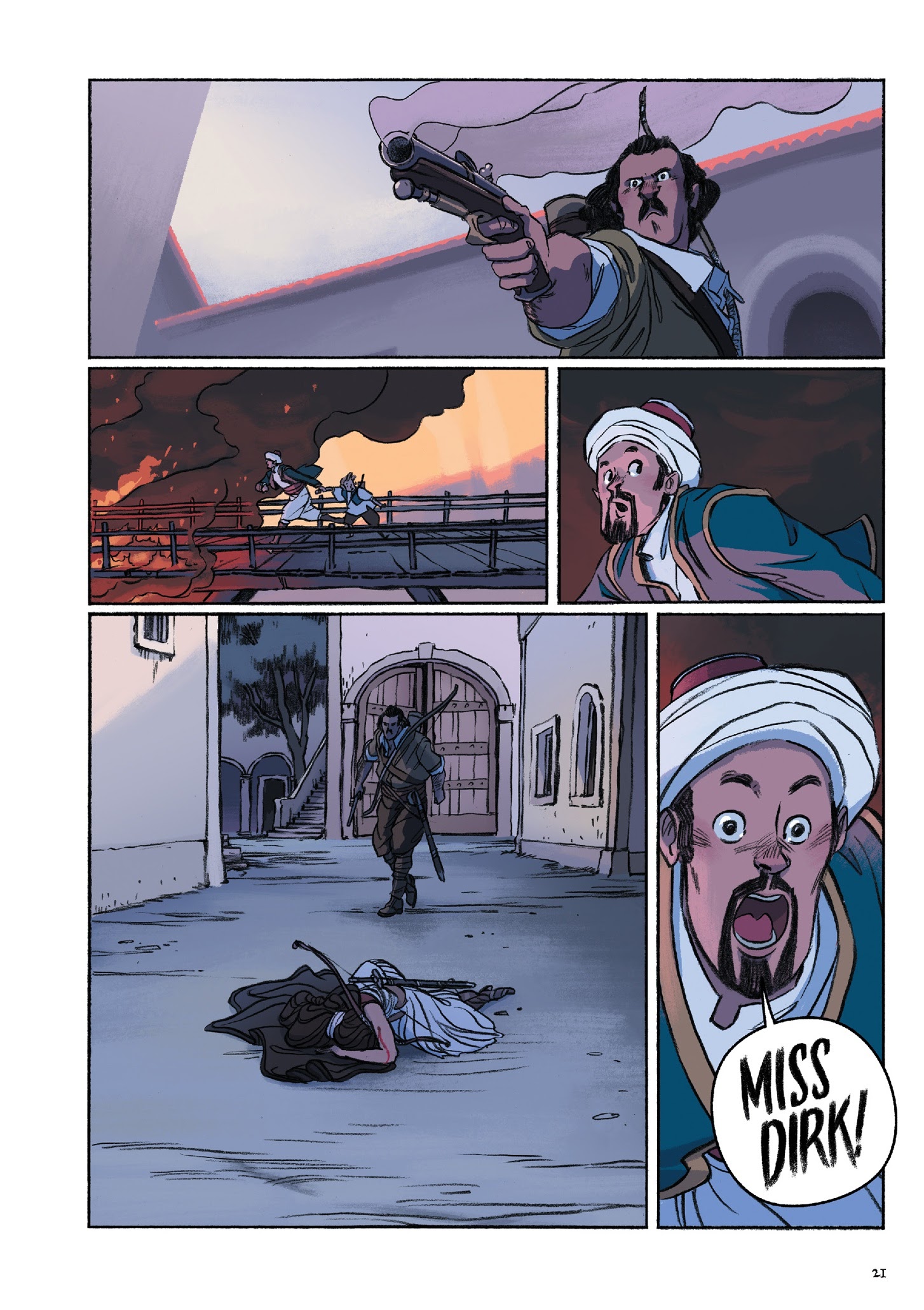 Read online Delilah Dirk and the King's Shilling comic -  Issue # TPB (Part 1) - 26