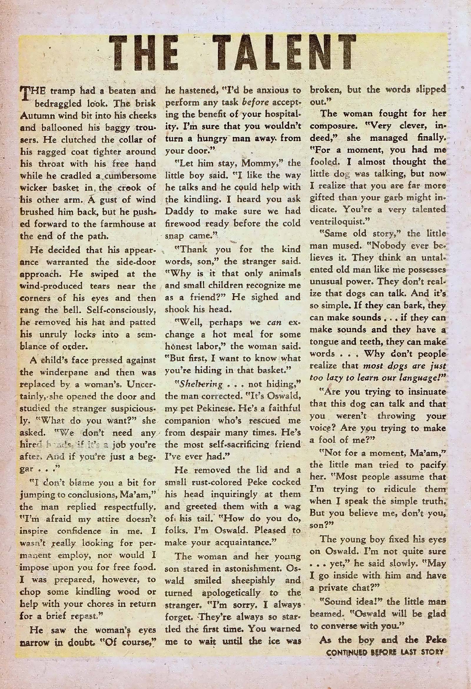 Read online Strange Tales of the Unusual comic -  Issue #3 - 18
