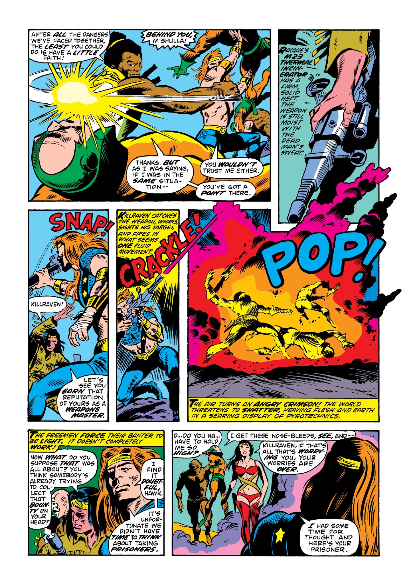 Read online Marvel Masterworks: Killraven comic -  Issue # TPB 1 (Part 2) - 63