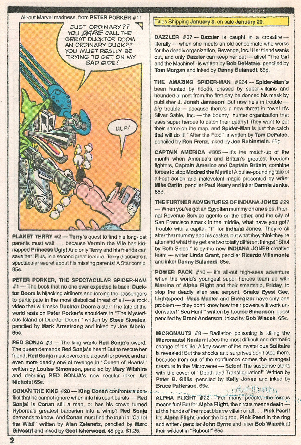 Read online Marvel Age comic -  Issue #25 - 4