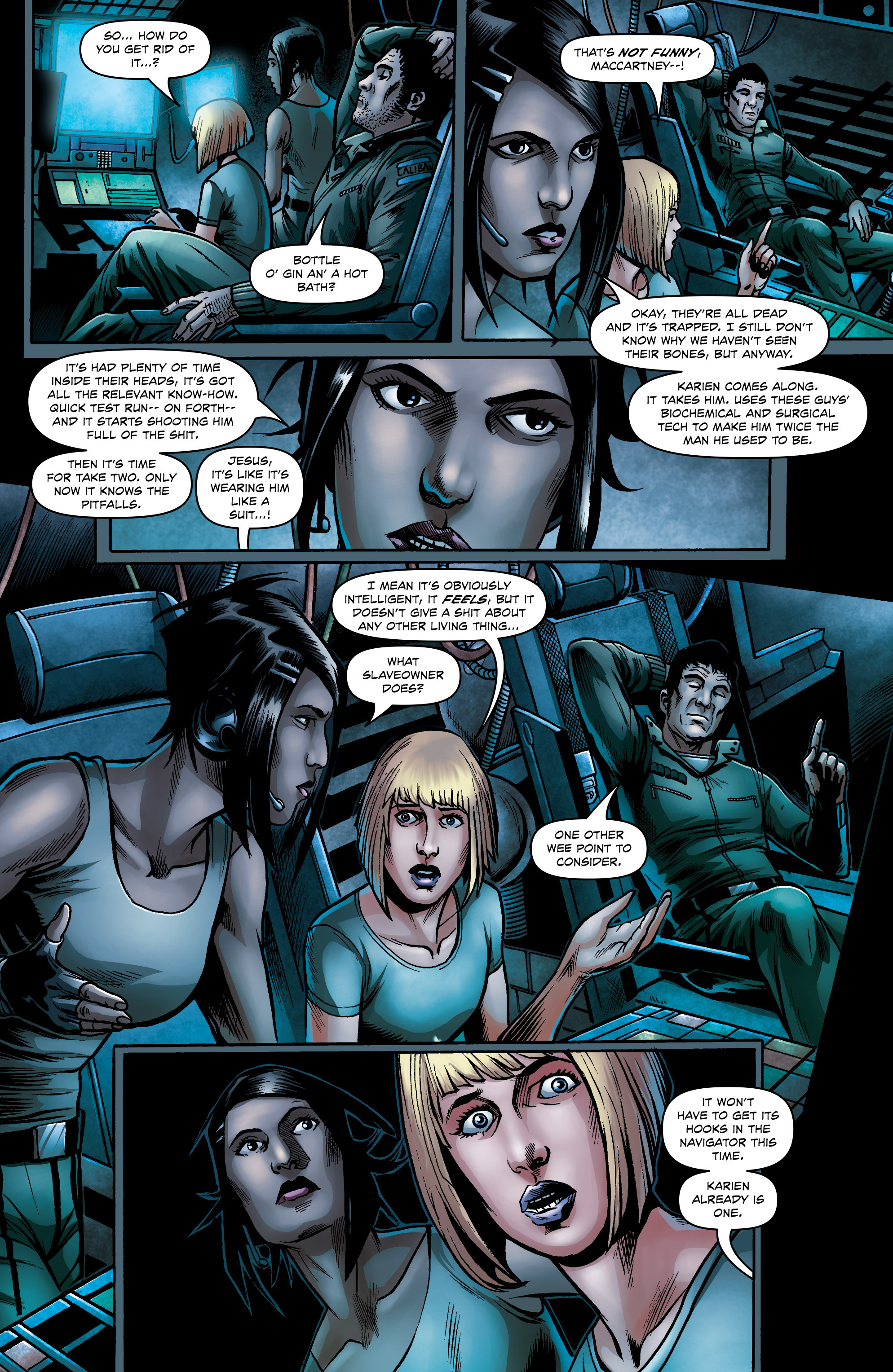 Read online Caliban comic -  Issue #5 - 14