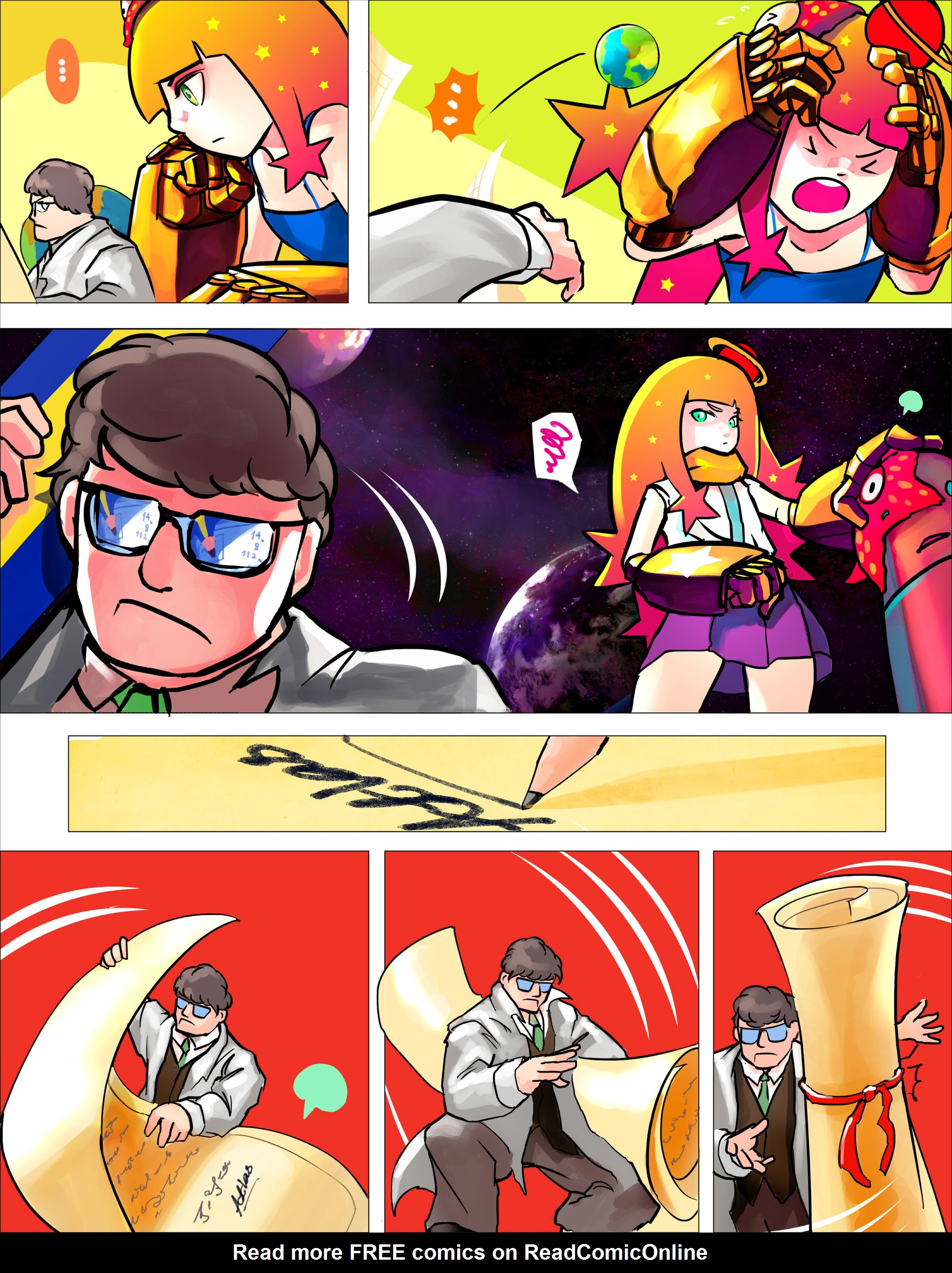 Read online Starpunch Girl comic -  Issue #2 - 22