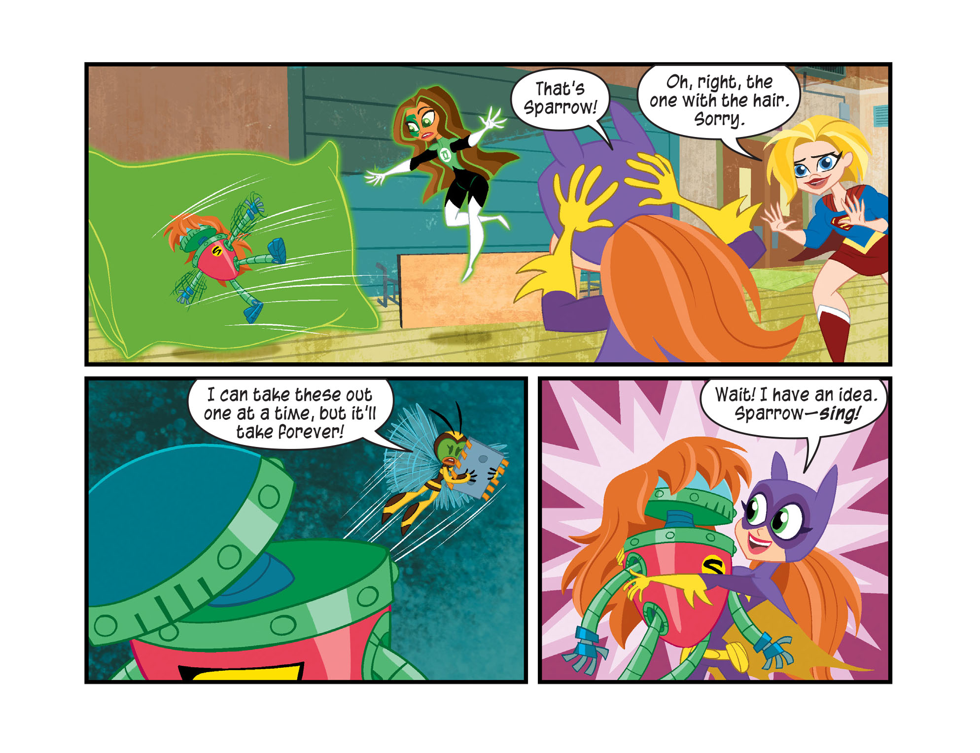 Read online DC Super Hero Girls: Weird Science comic -  Issue #14 - 16