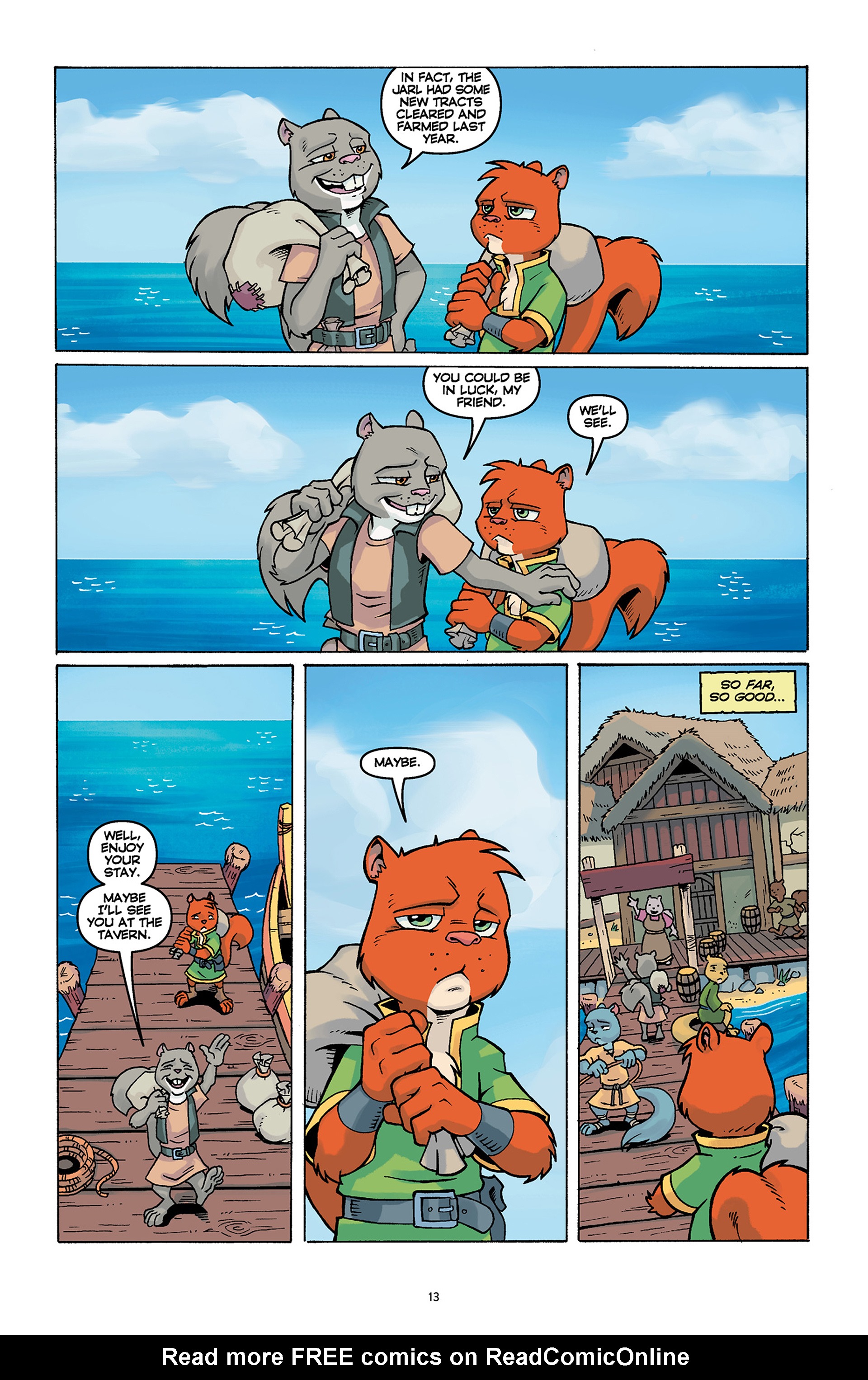 Read online Sons of Ashgard: Ill Met in Elmgard comic -  Issue # TPB (Part 1) - 14