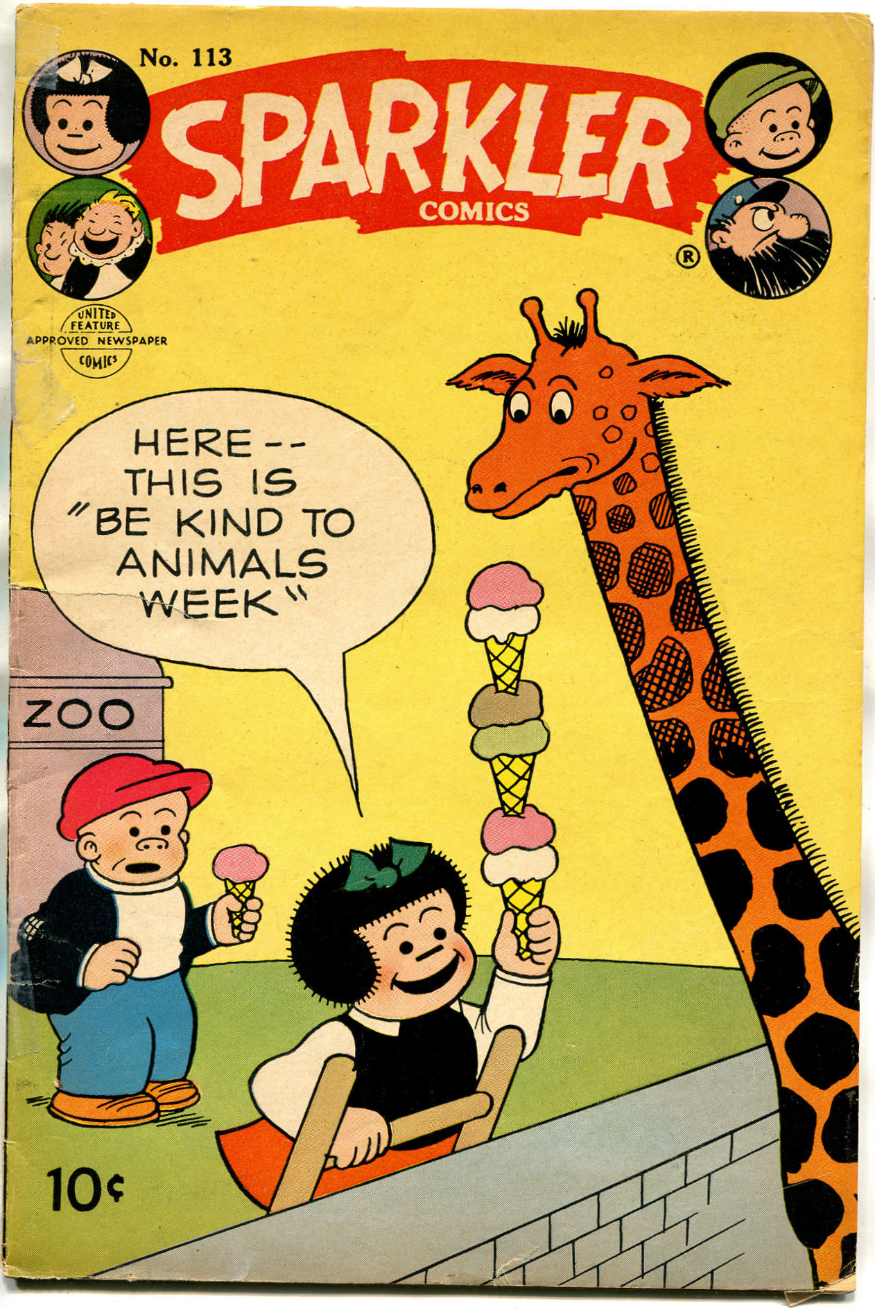 Read online Sparkler Comics comic -  Issue #113 - 1