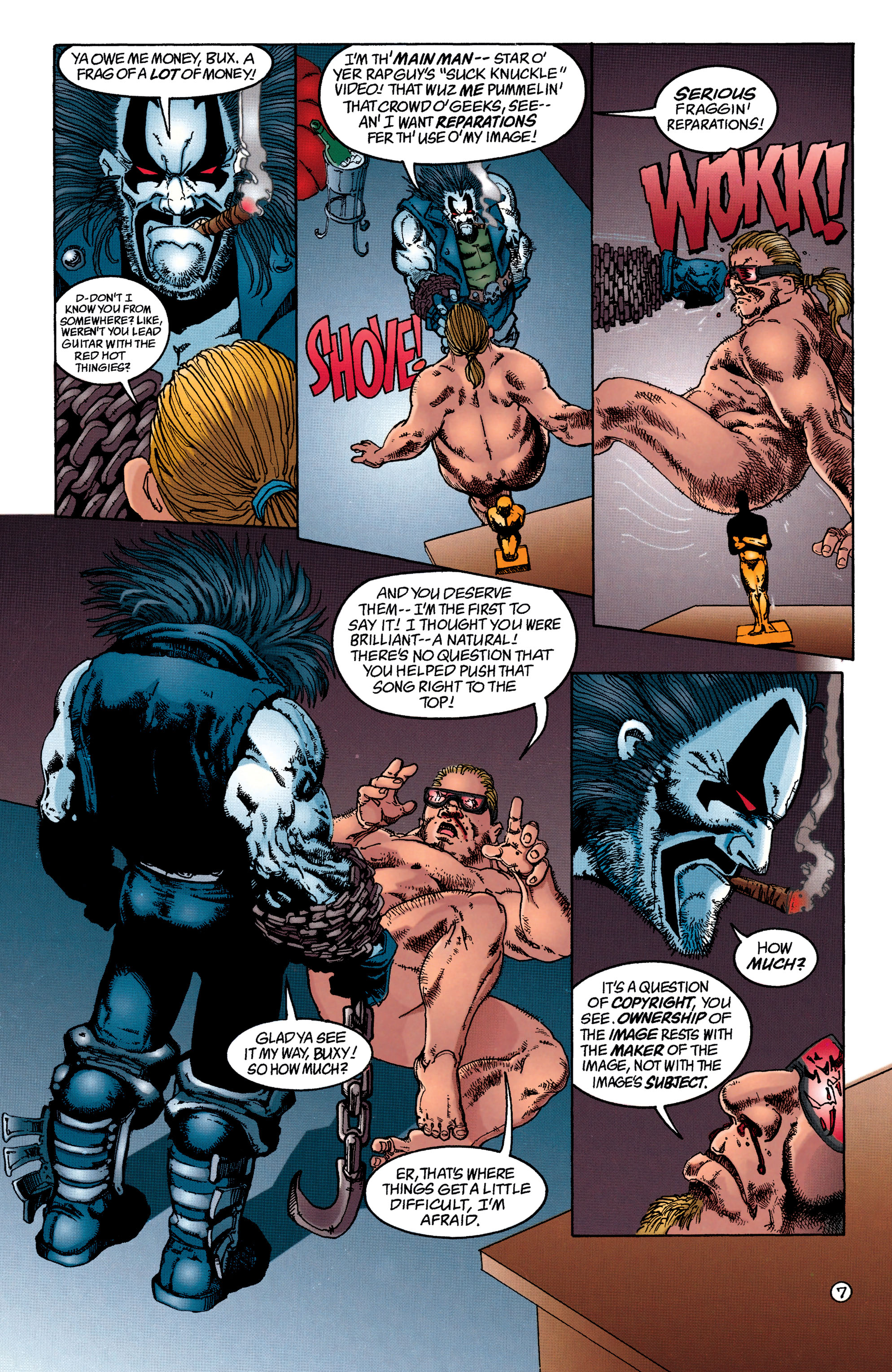 Read online Lobo (1993) comic -  Issue #13 - 8