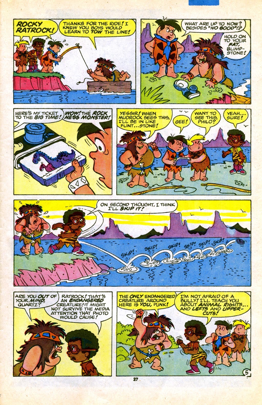 Read online The Flintstone Kids comic -  Issue #6 - 21