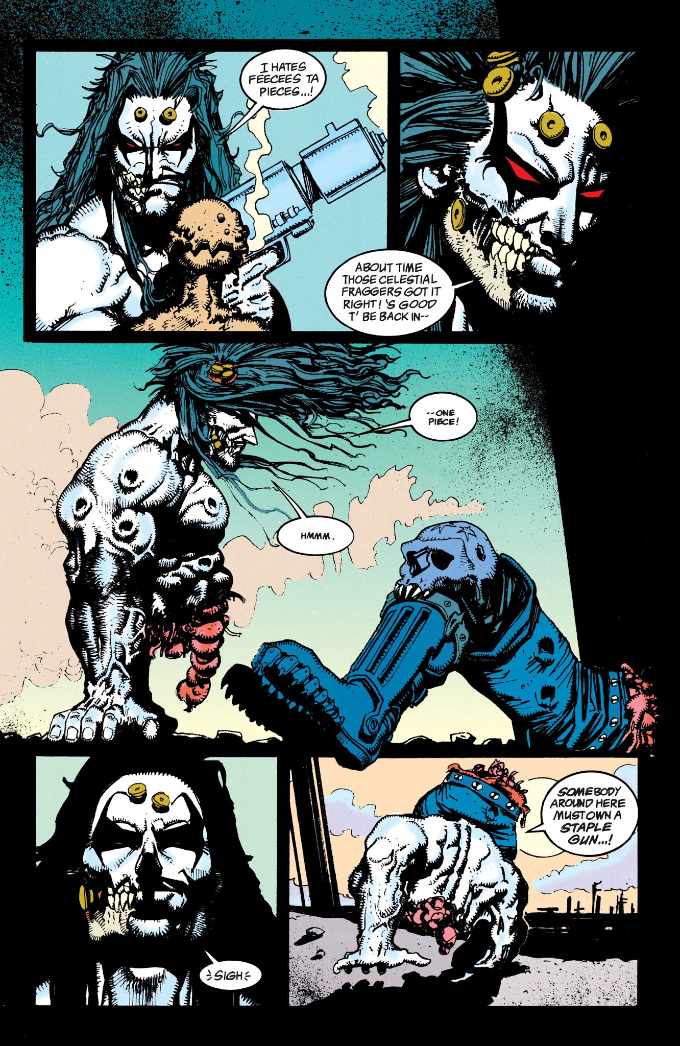 Read online Lobo by Keith Giffen & Alan Grant comic -  Issue # TPB 1 (Part 3) - 65