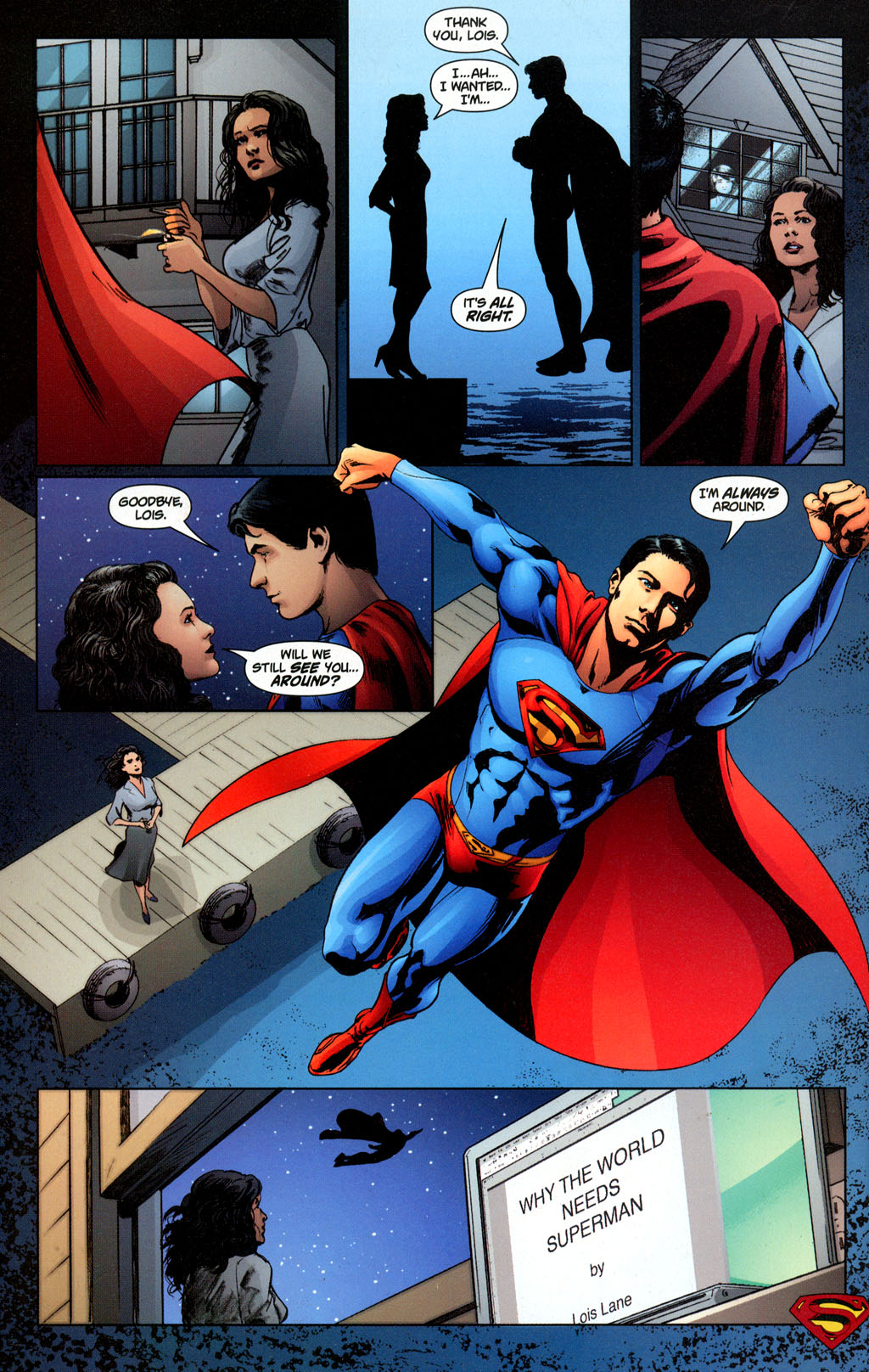 Read online Superman Returns:  The Official Movie Adaptation comic -  Issue # Full - 74