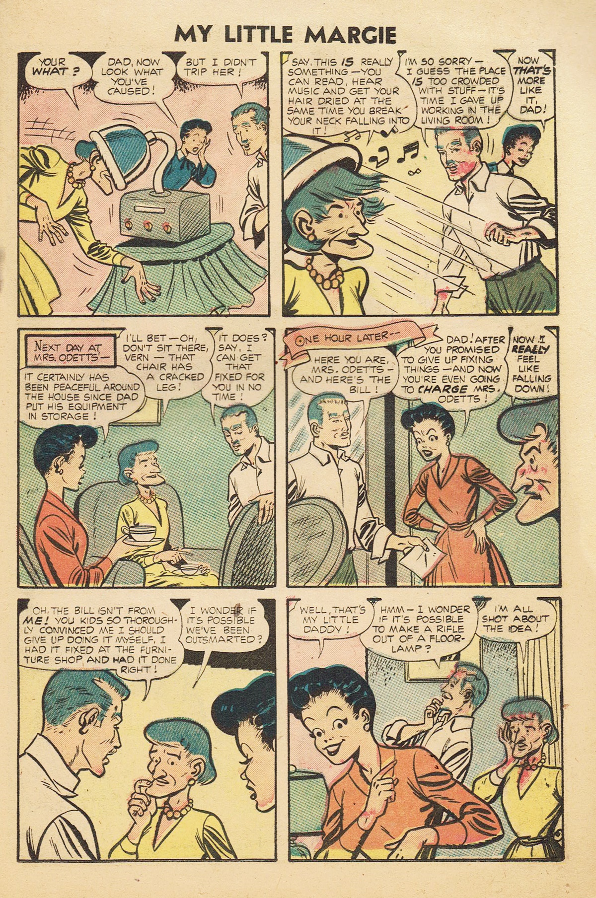 Read online My Little Margie (1954) comic -  Issue #20 - 88