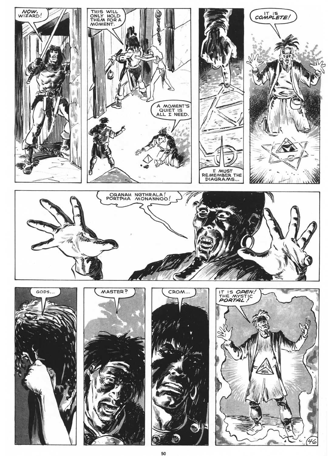 Read online The Savage Sword Of Conan comic -  Issue #161 - 49