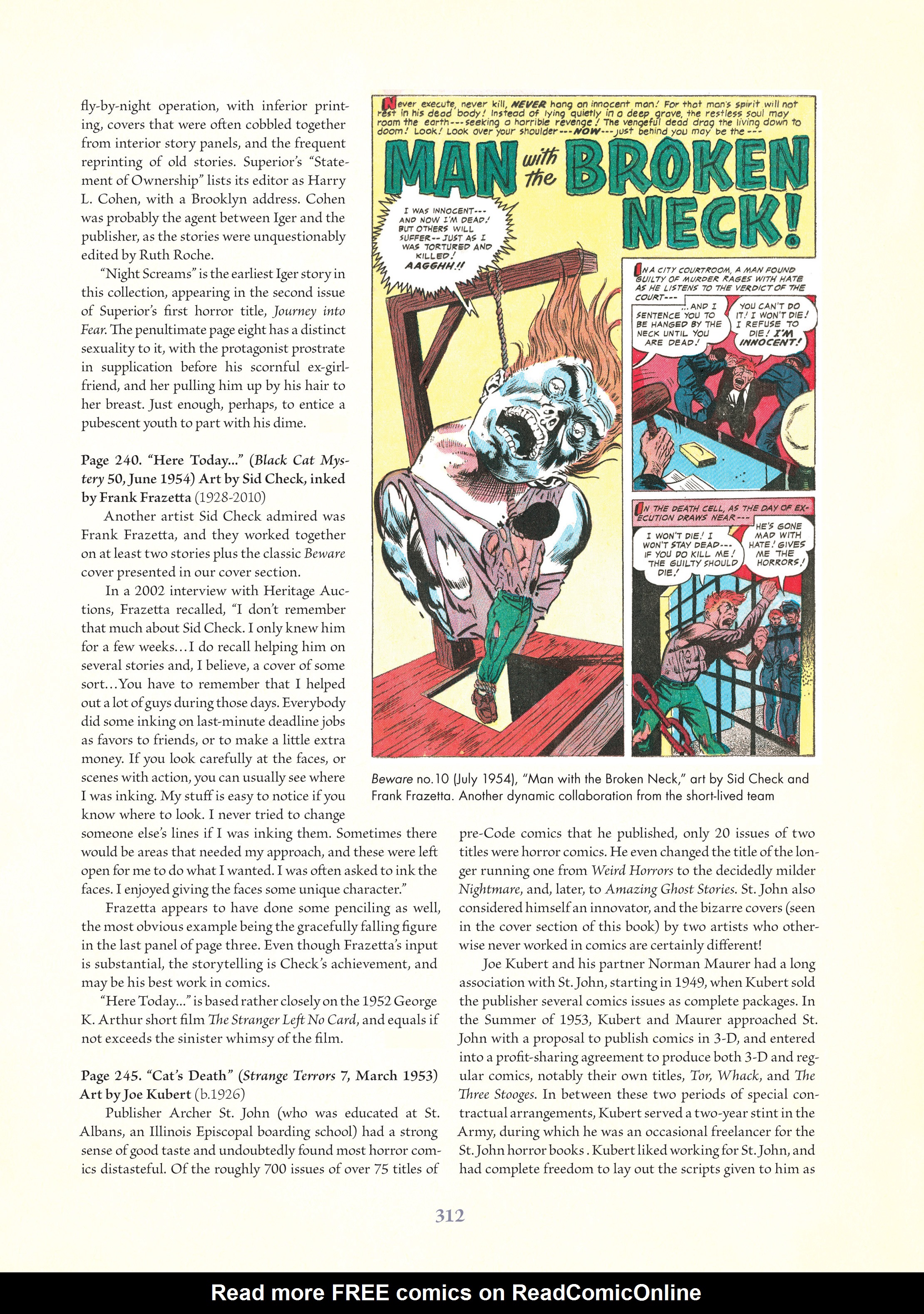 Read online Four Color Fear: Forgotten Horror Comics of the 1950s comic -  Issue # TPB (Part 3) - 112