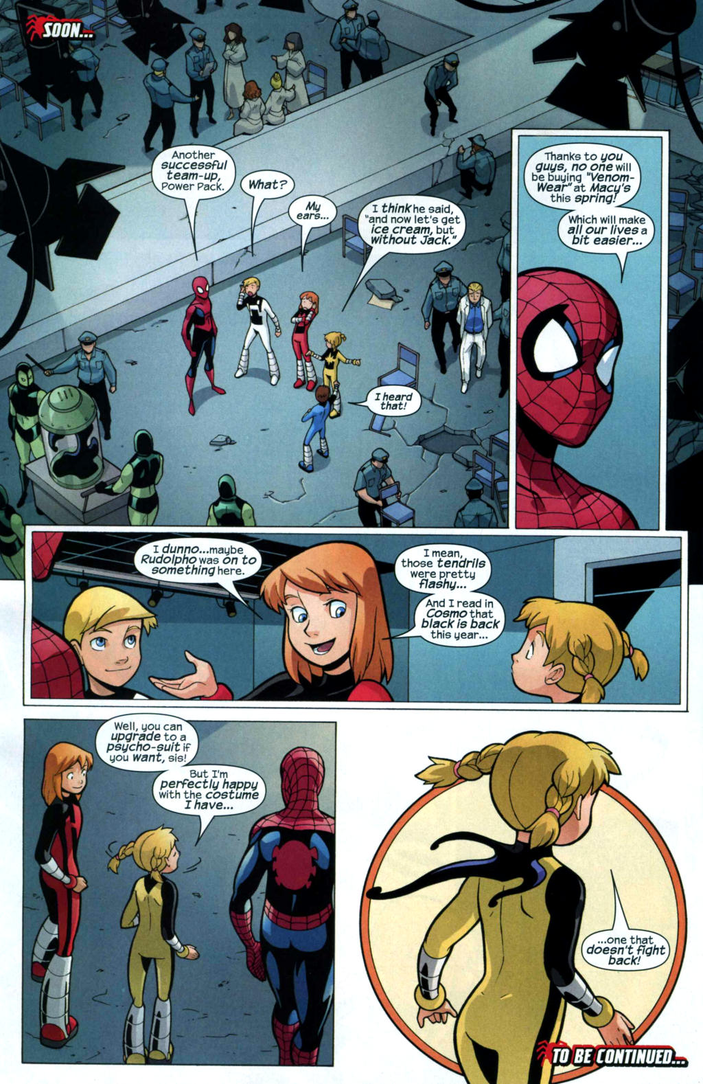 Read online Spider-Man and Power Pack comic -  Issue #3 - 22