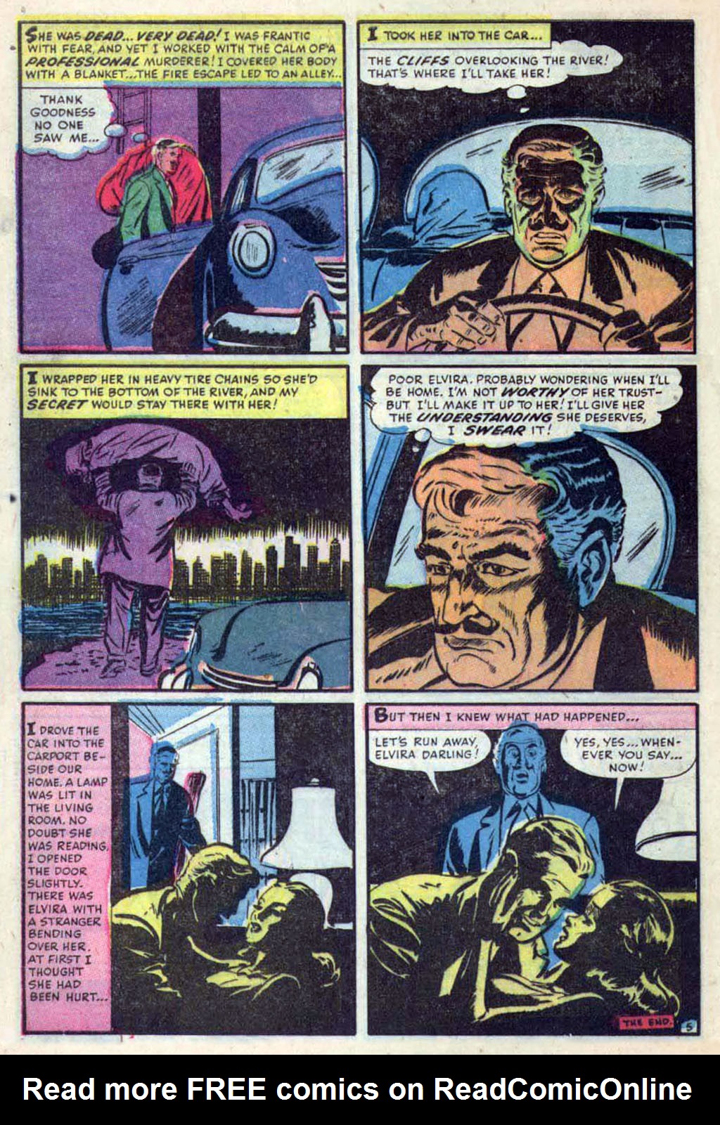Read online Chamber of Chills (1951) comic -  Issue #19 - 32