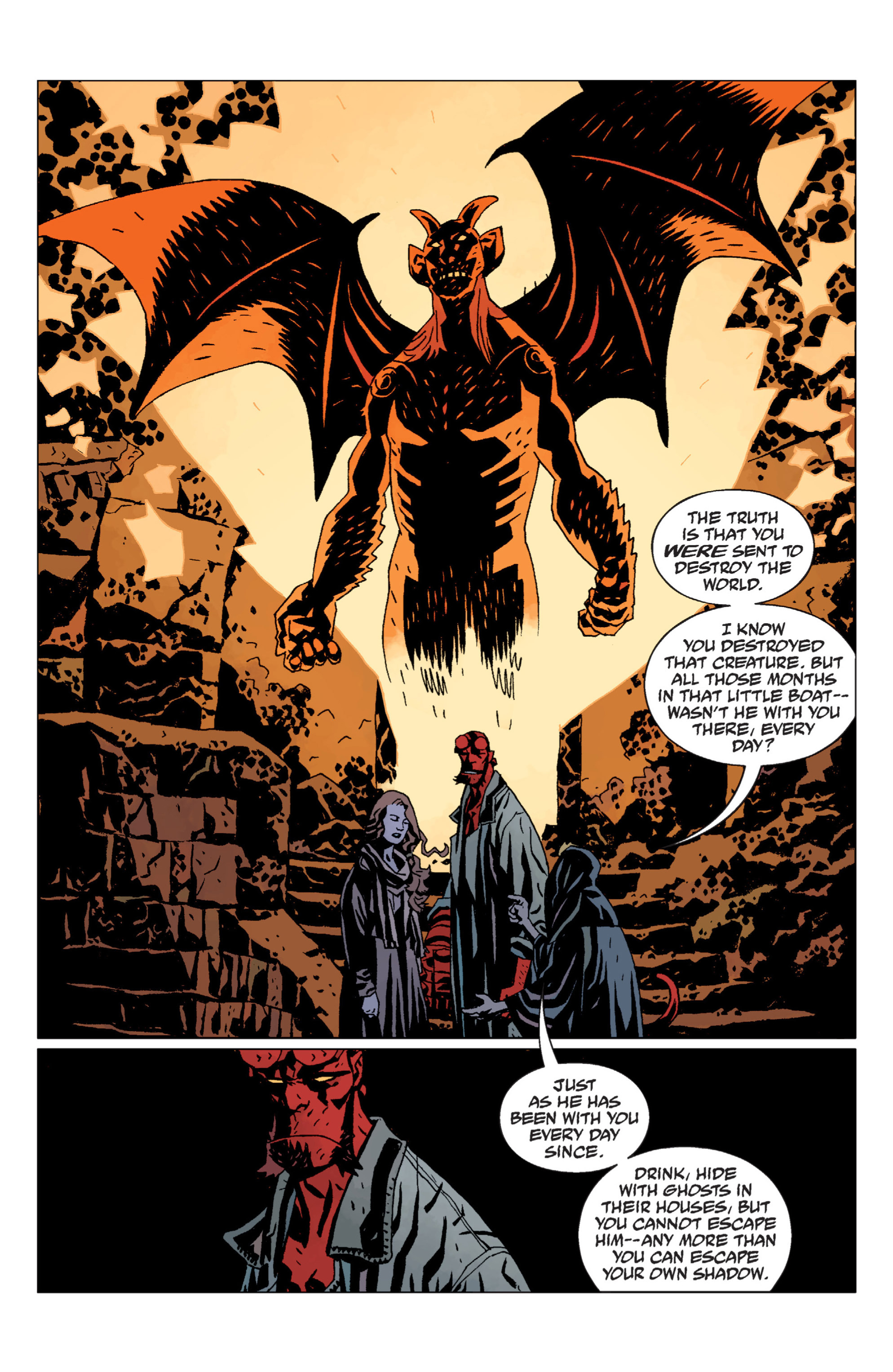 Read online Hellboy comic -  Issue #9 - 70