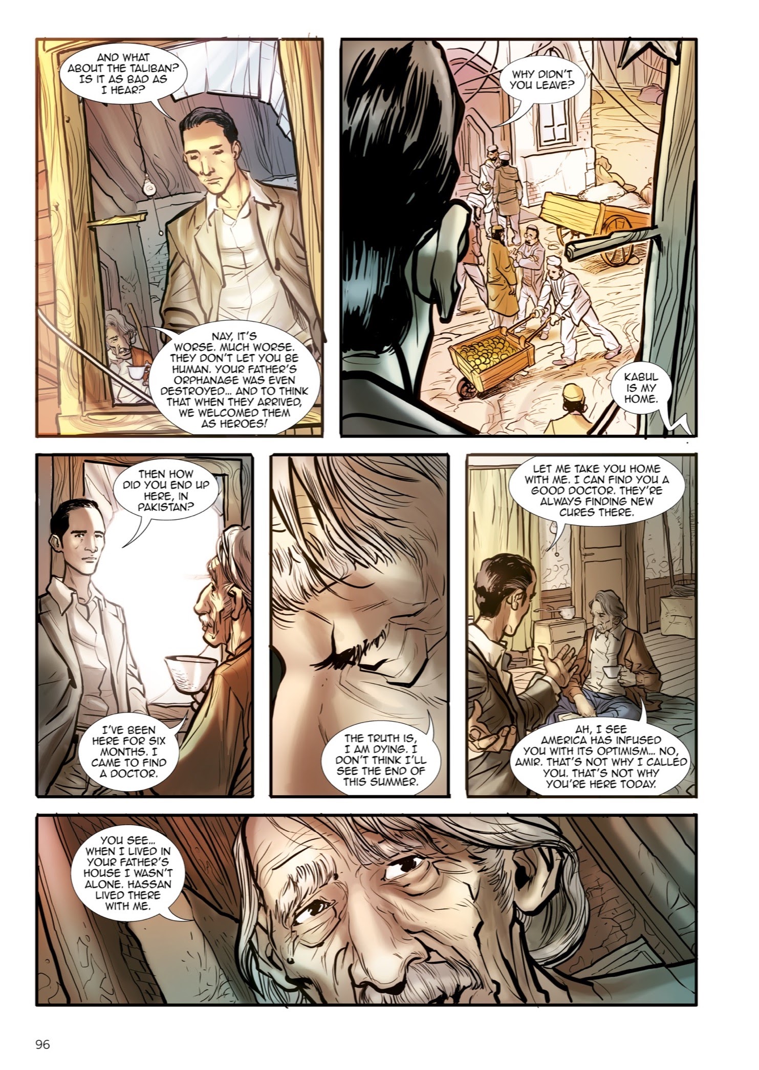 Read online The Kite Runner comic -  Issue # TPB - 97