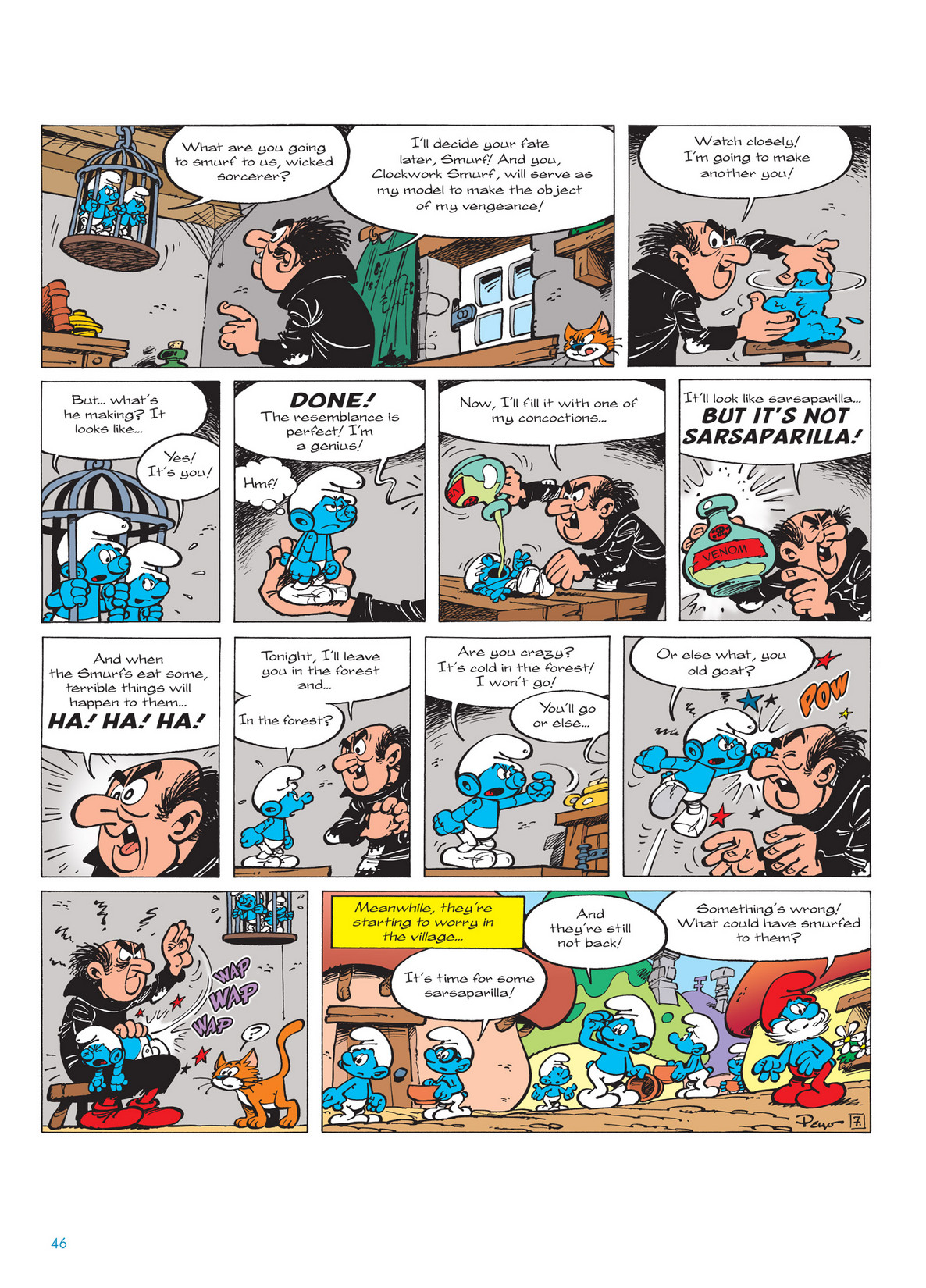 Read online The Smurfs comic -  Issue #13 - 46