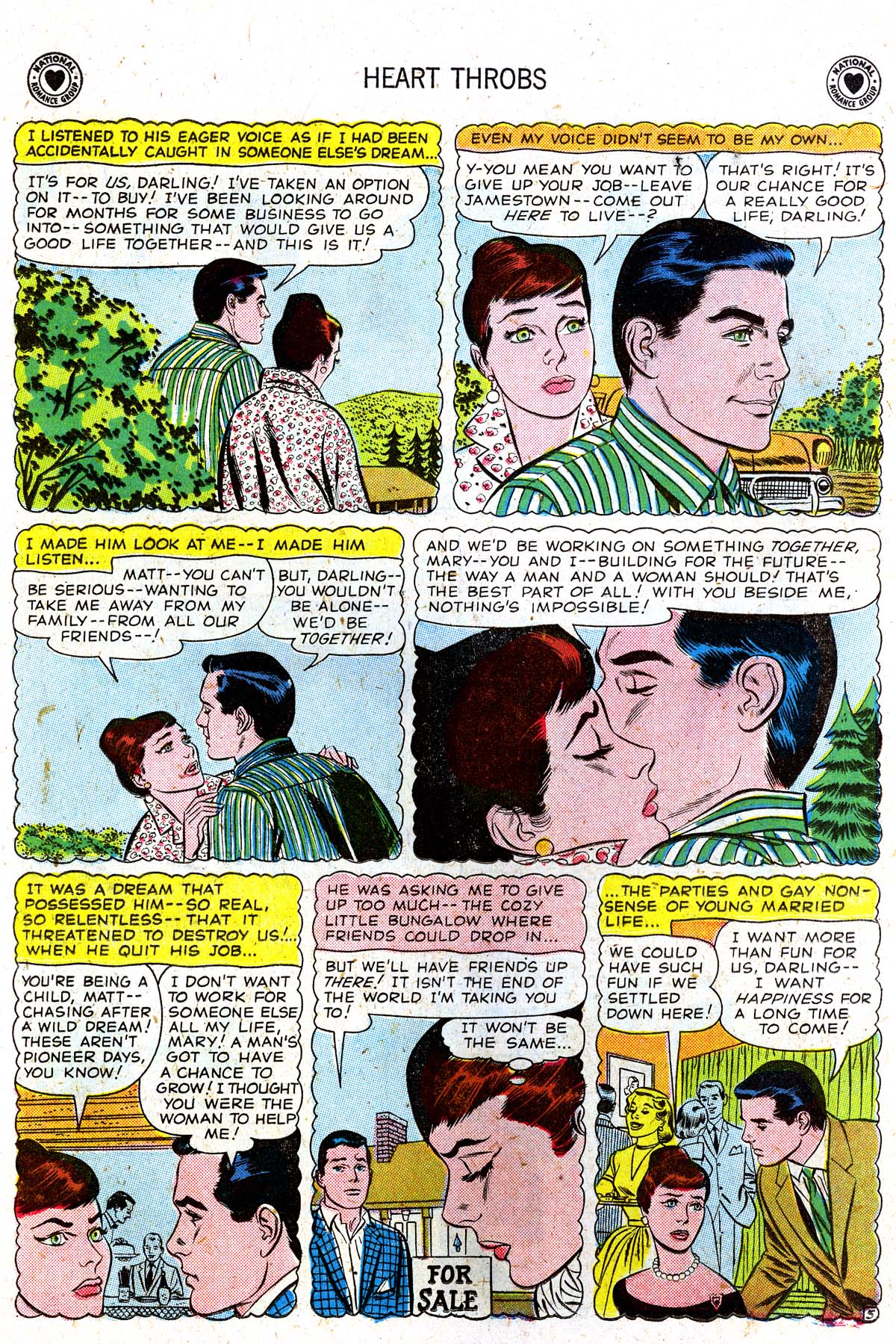 Read online Heart Throbs comic -  Issue #55 - 14