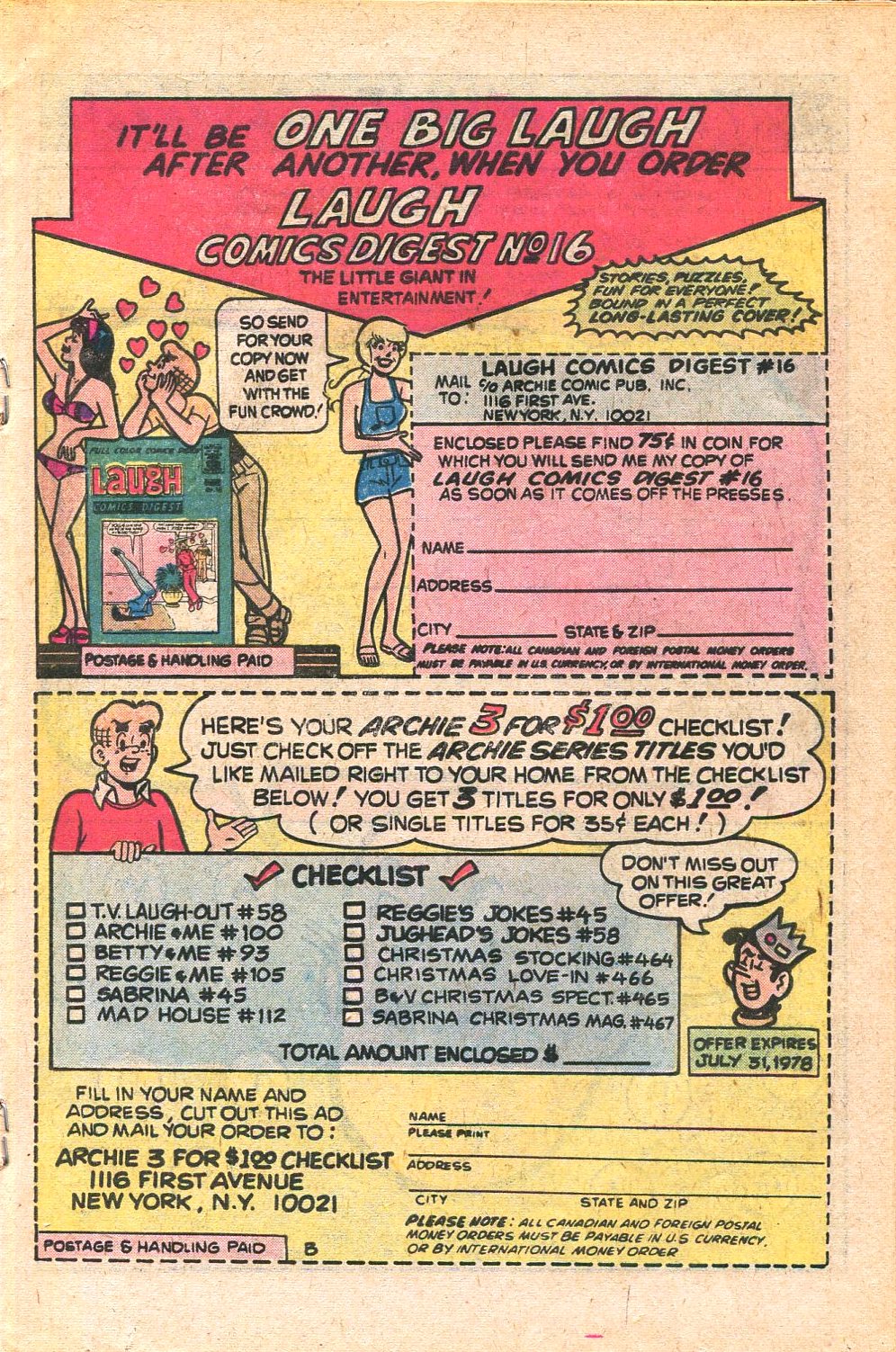 Read online Life With Archie (1958) comic -  Issue #192 - 19