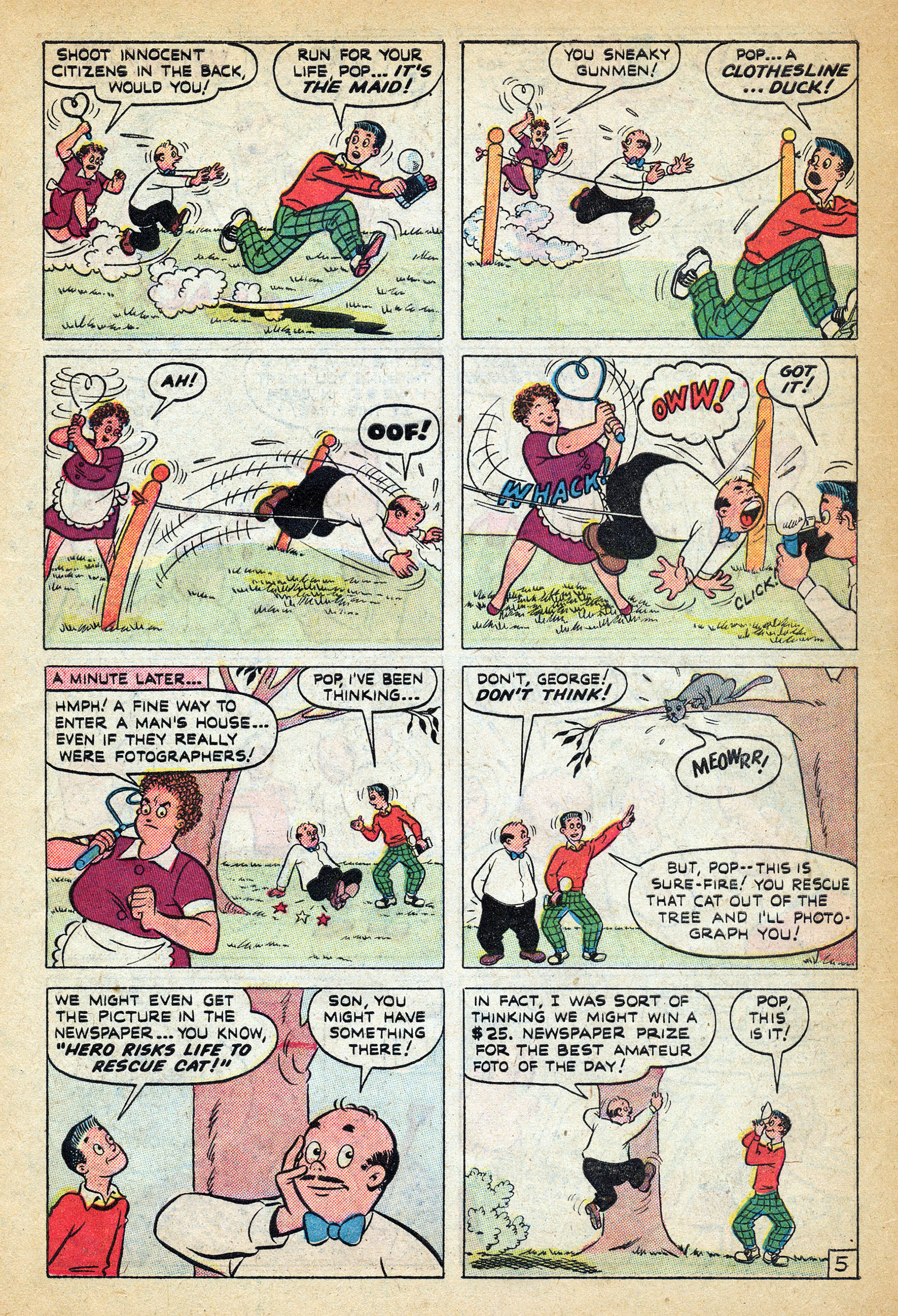 Read online Georgie Comics (1949) comic -  Issue #27 - 7