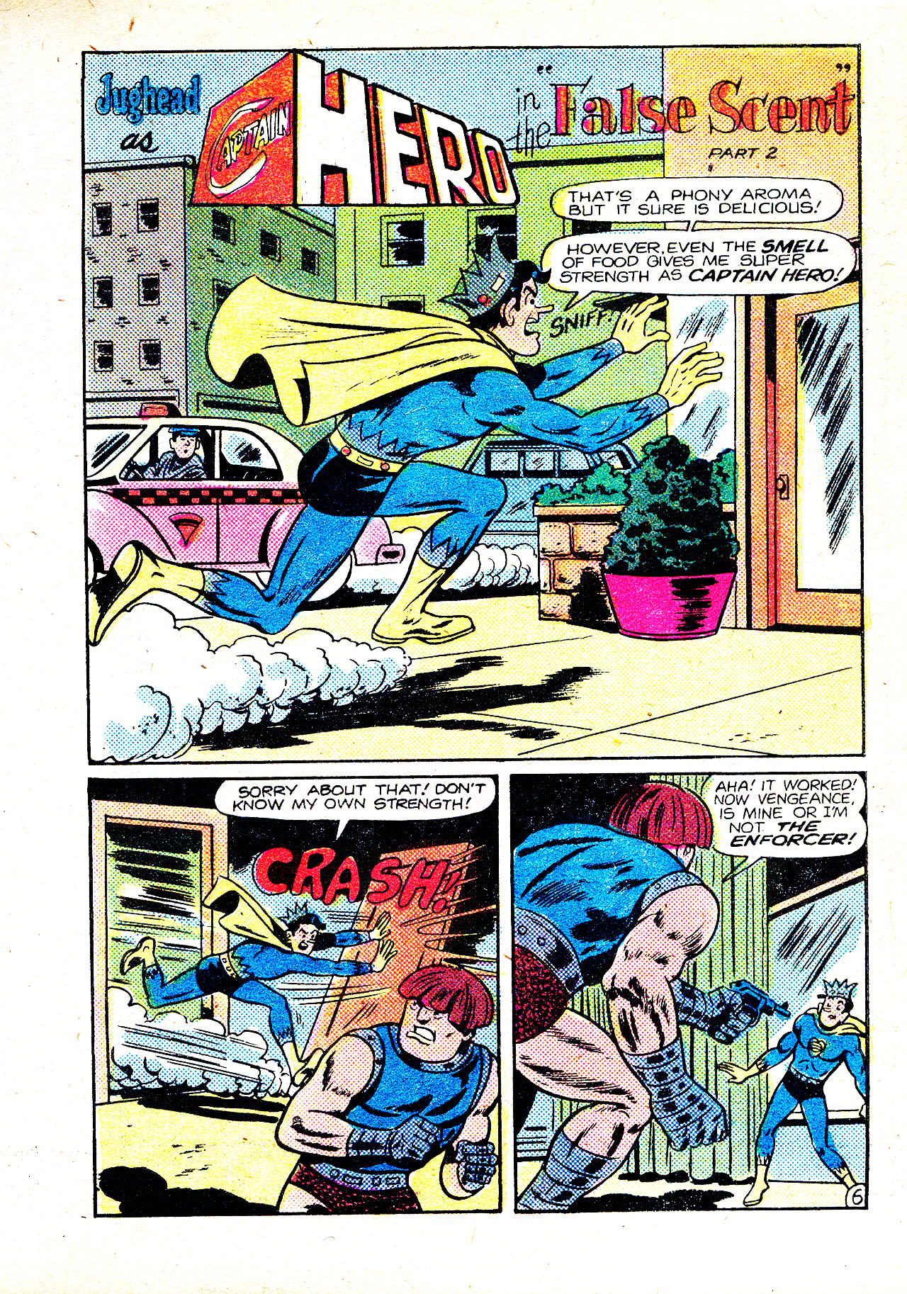 Read online Captain Hero Comics Digest Magazine comic -  Issue # TPB - 116