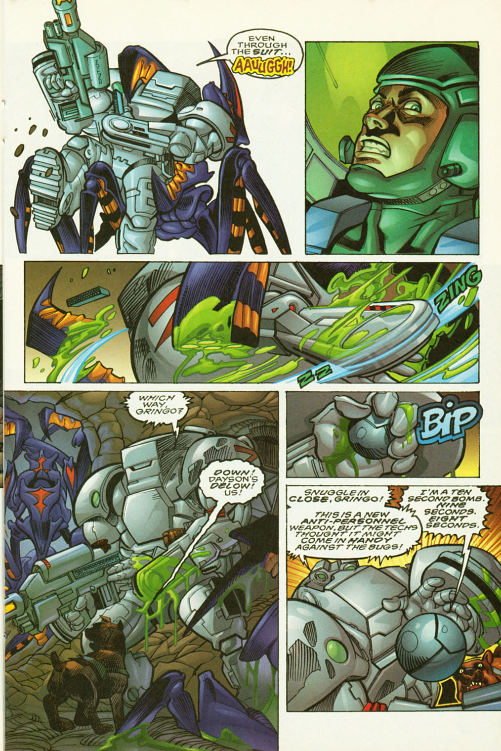 Read online Starship Troopers: Dominant Species comic -  Issue #4 - 12