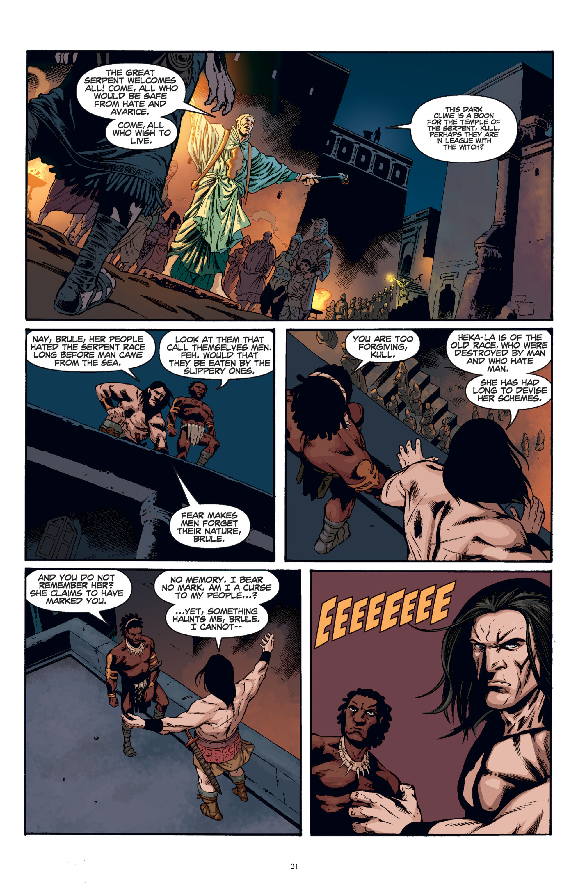 Read online Kull: The Hate Witch comic -  Issue # TPB - 23