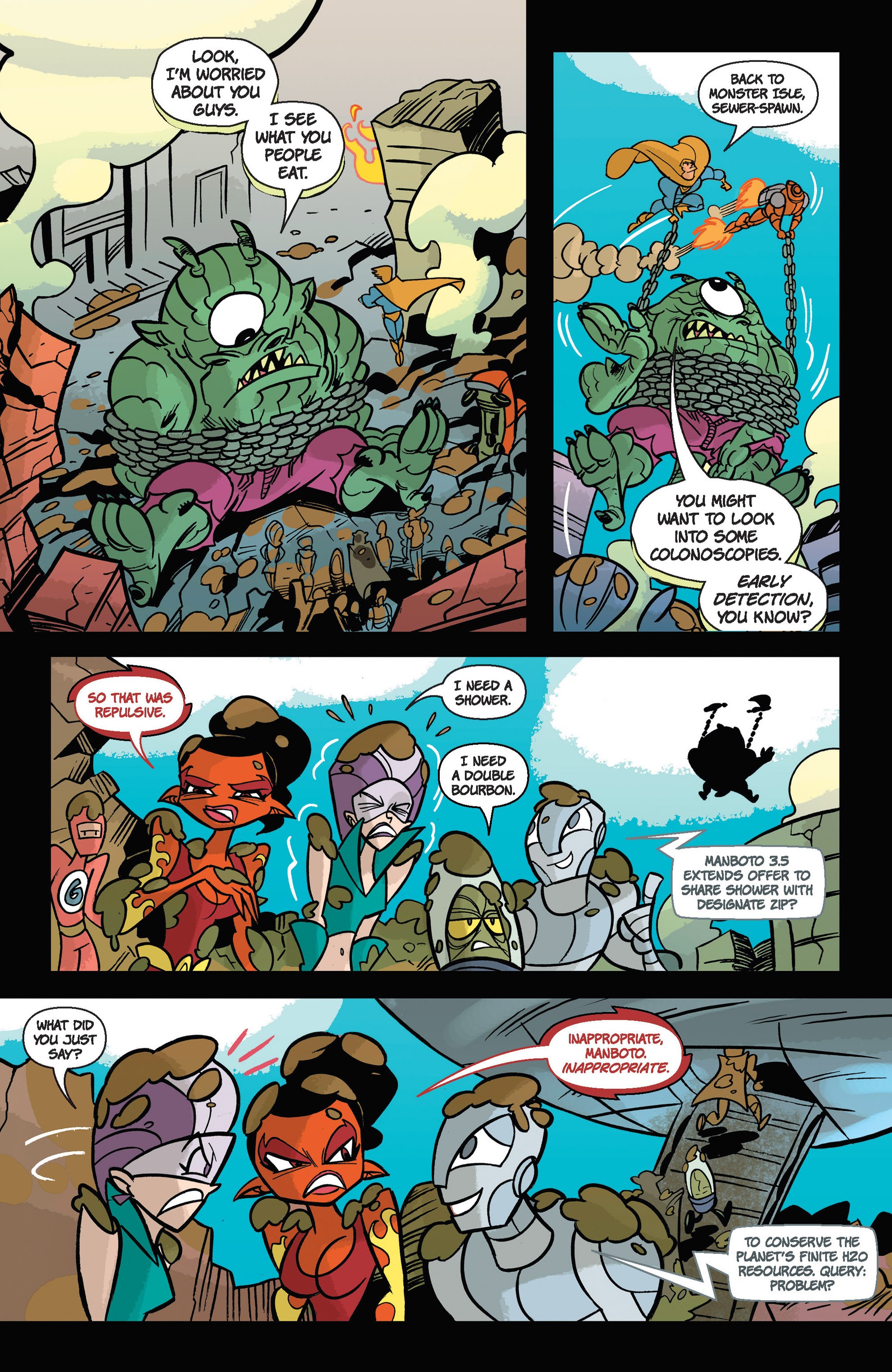 Read online Super Human Resources comic -  Issue #2 - 2