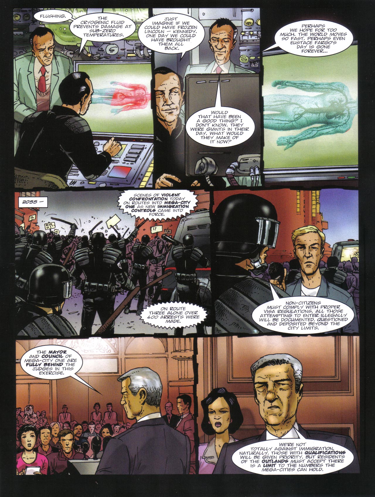 Read online Judge Dredd Origins comic -  Issue # TPB - 64