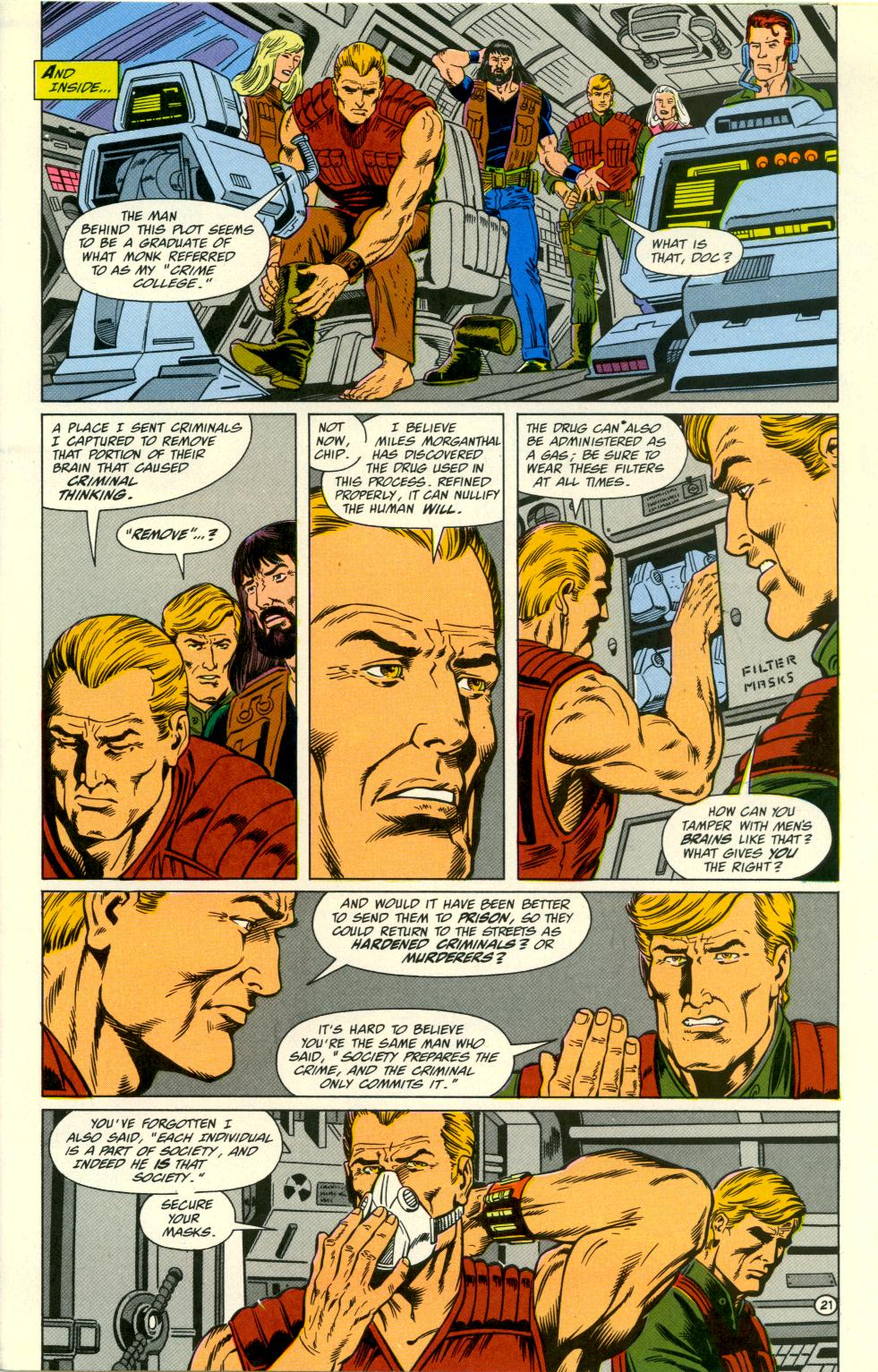 Read online Doc Savage (1988) comic -  Issue #7 - 23