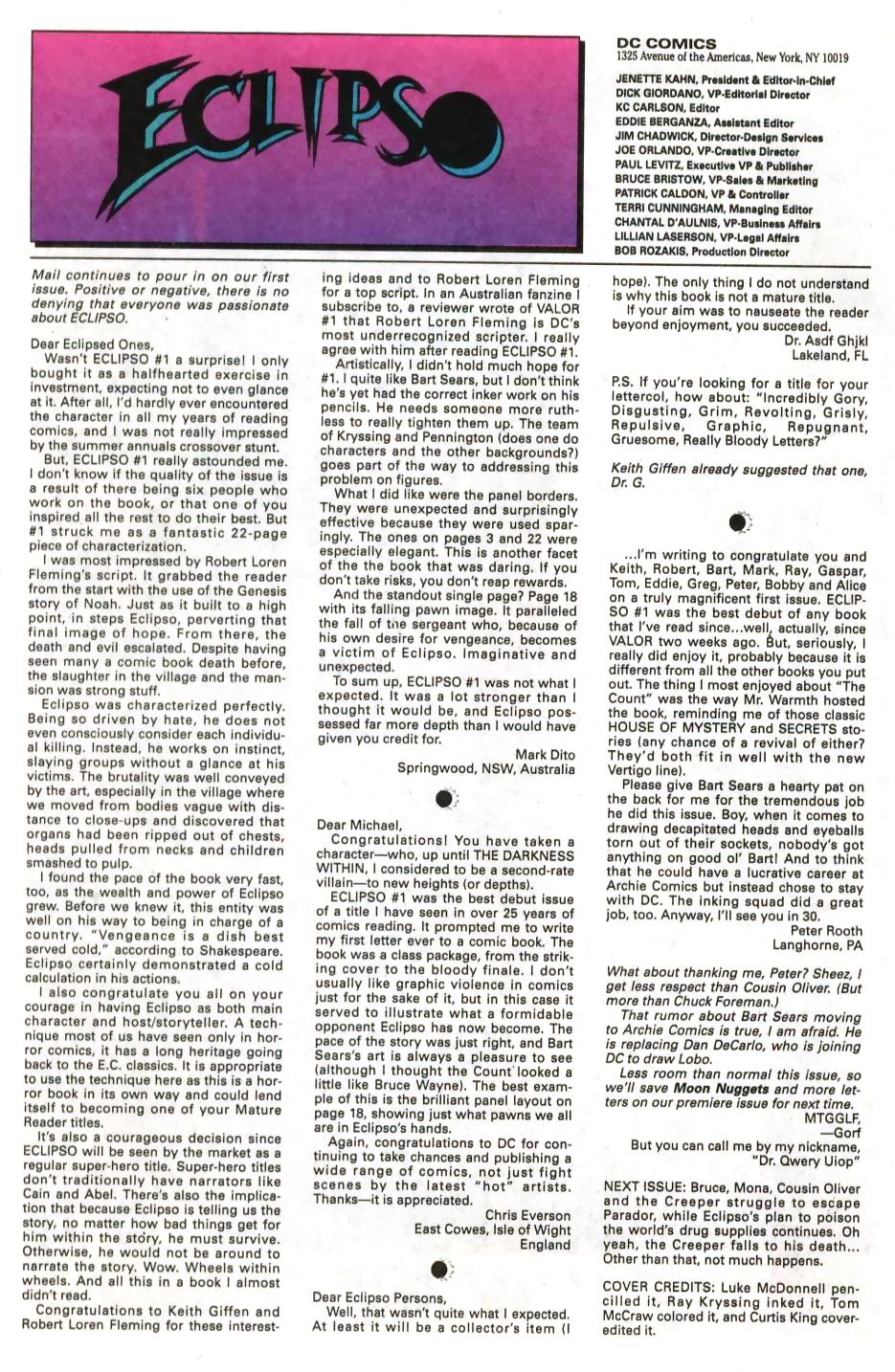 Read online Eclipso comic -  Issue #5 - 25