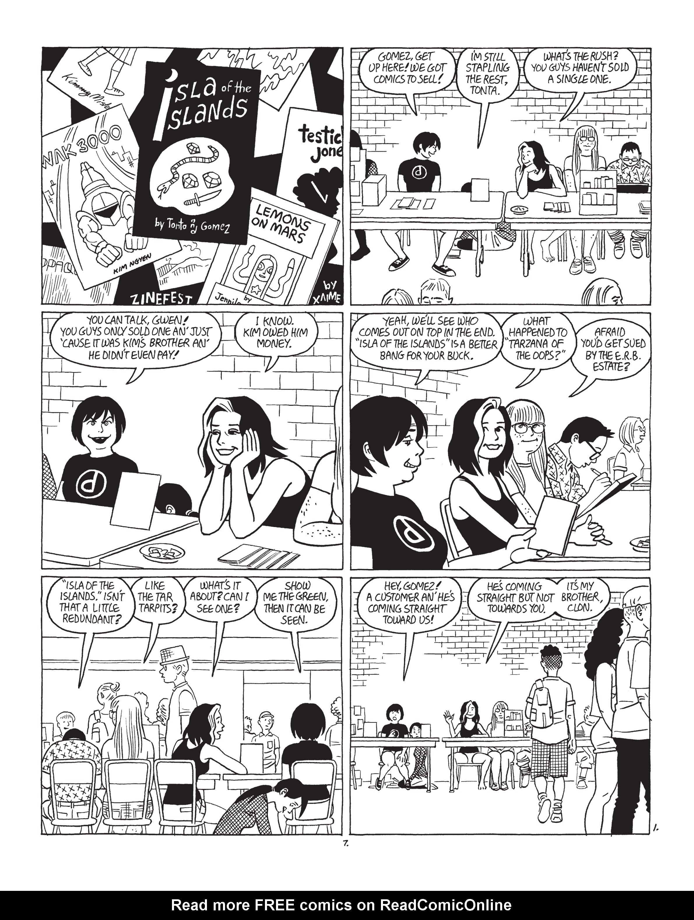 Read online Love and Rockets (2016) comic -  Issue #1 - 8