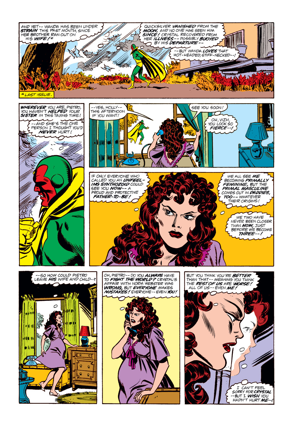 Read online The Vision and the Scarlet Witch (1985) comic -  Issue #11 - 5