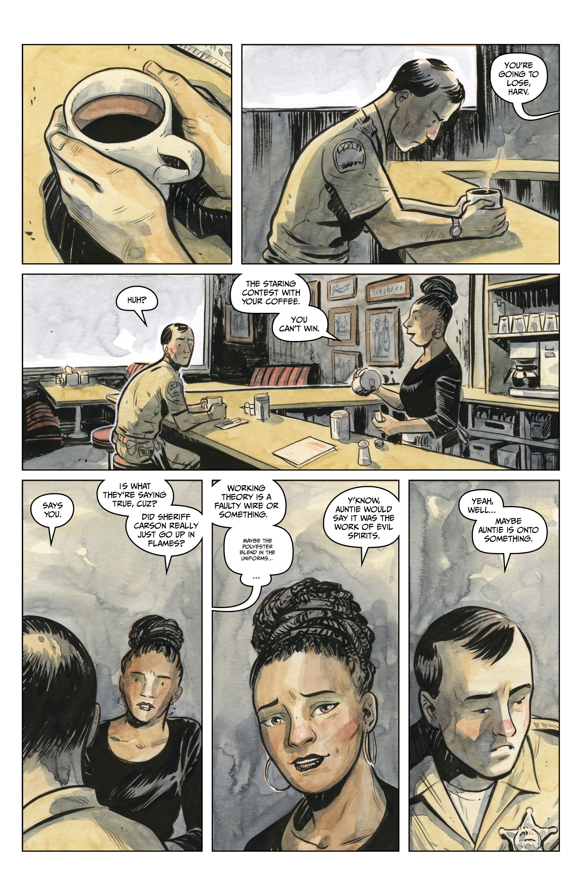 Read online Manor Black comic -  Issue # _TPB - 40
