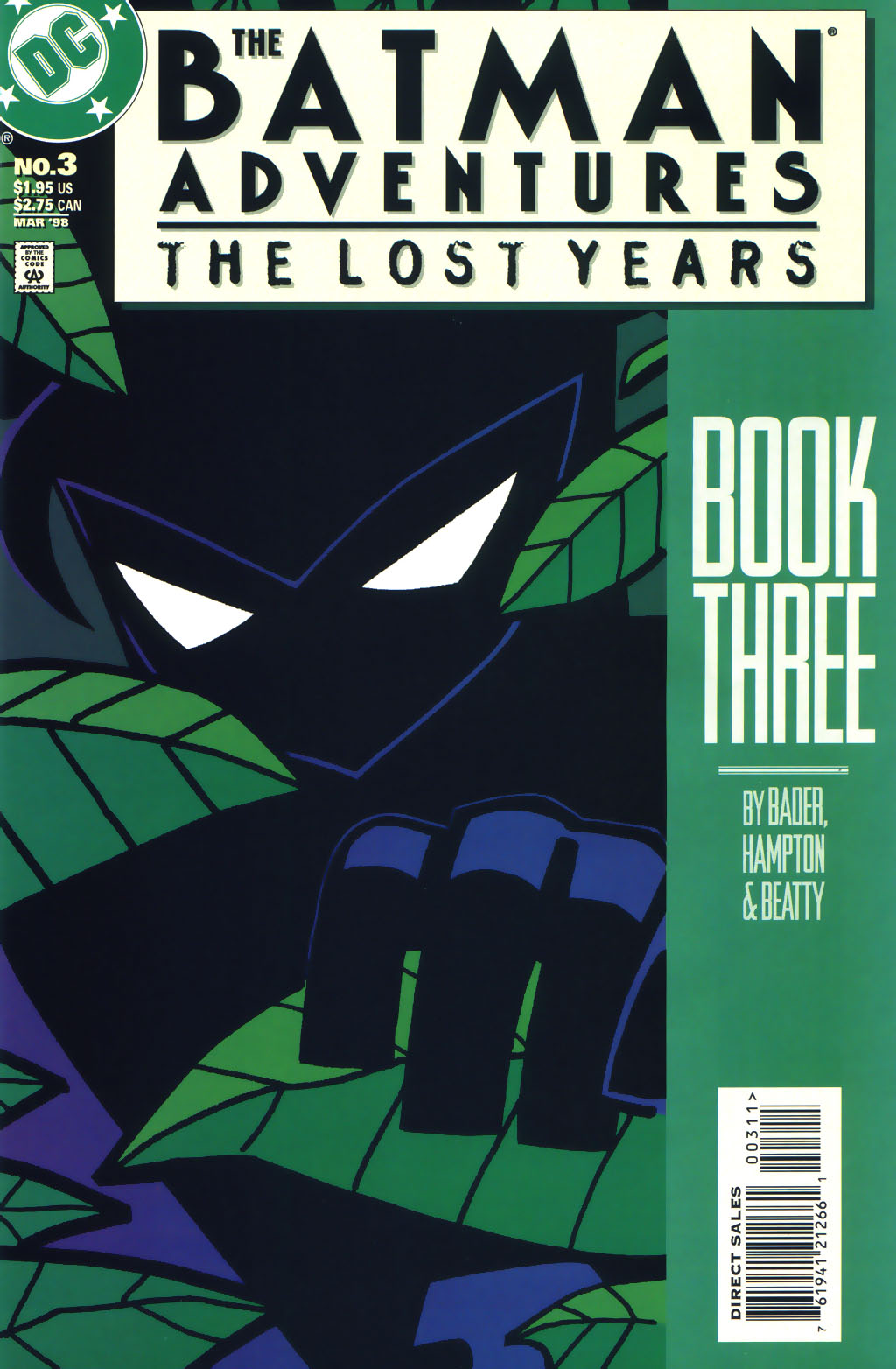 The Batman Adventures: The Lost Years Issue #3 #3 - English 2