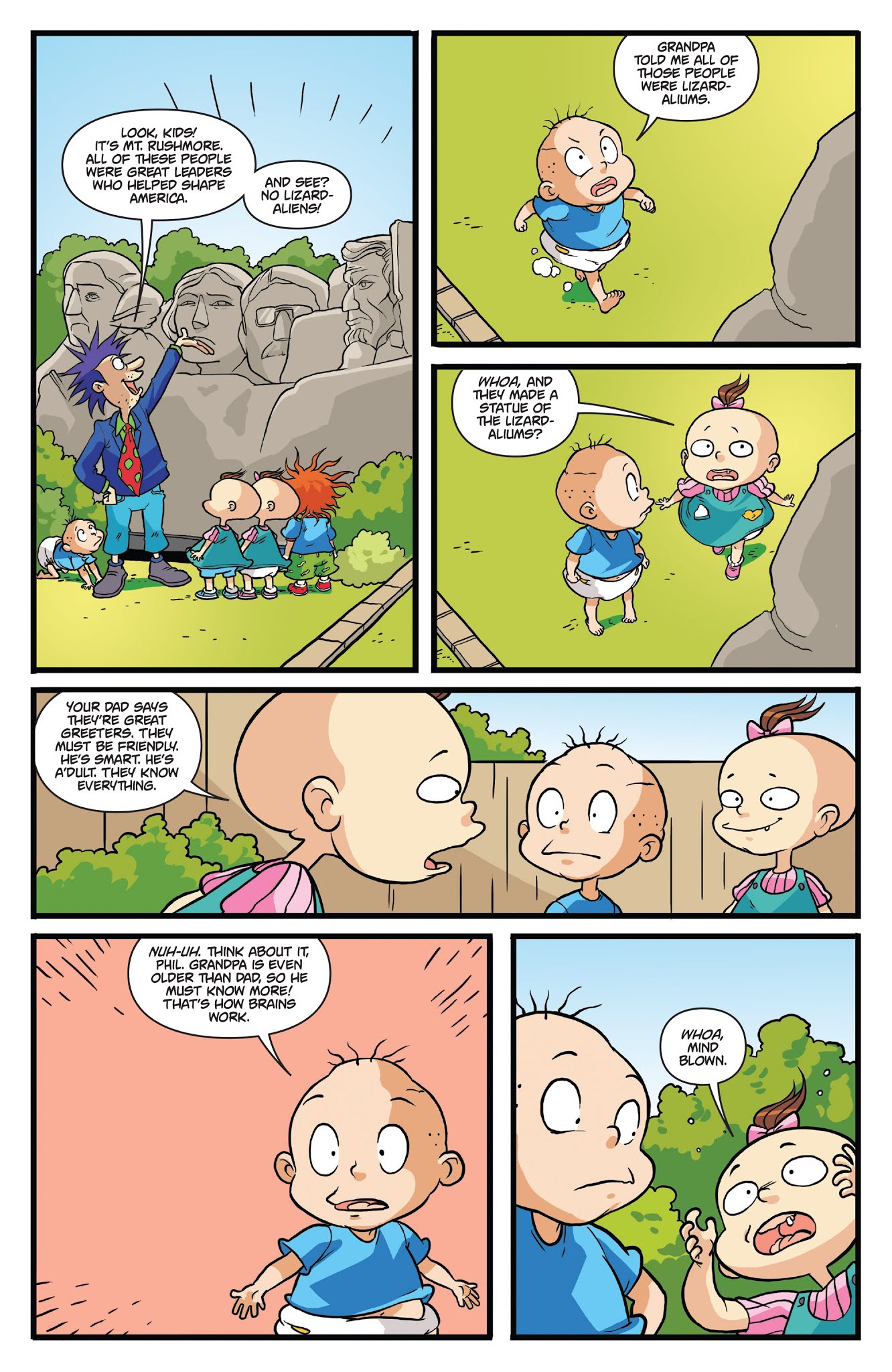 Read online Rugrats comic -  Issue #6 - 7