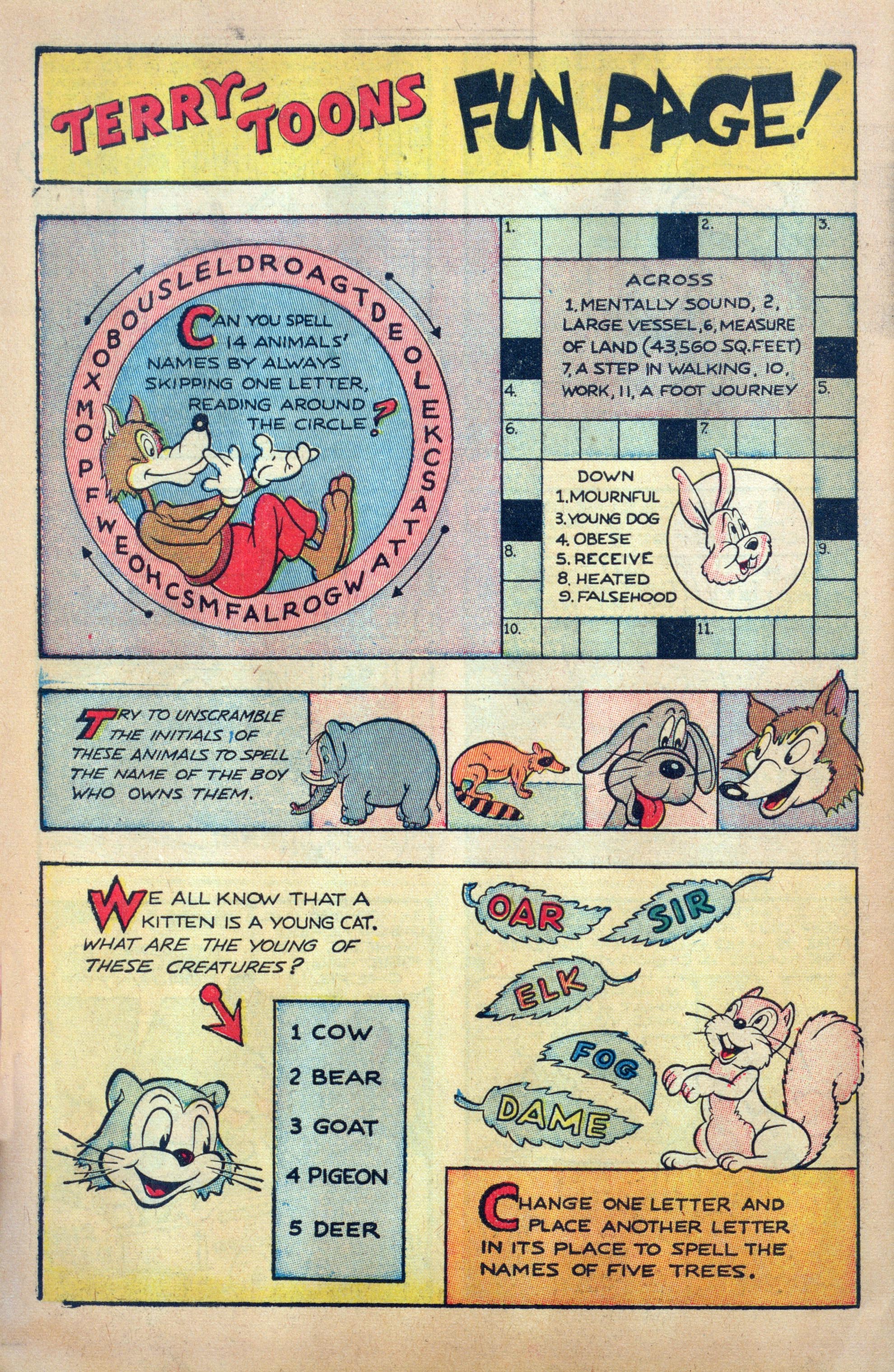 Read online Terry-Toons Comics comic -  Issue #42 - 50