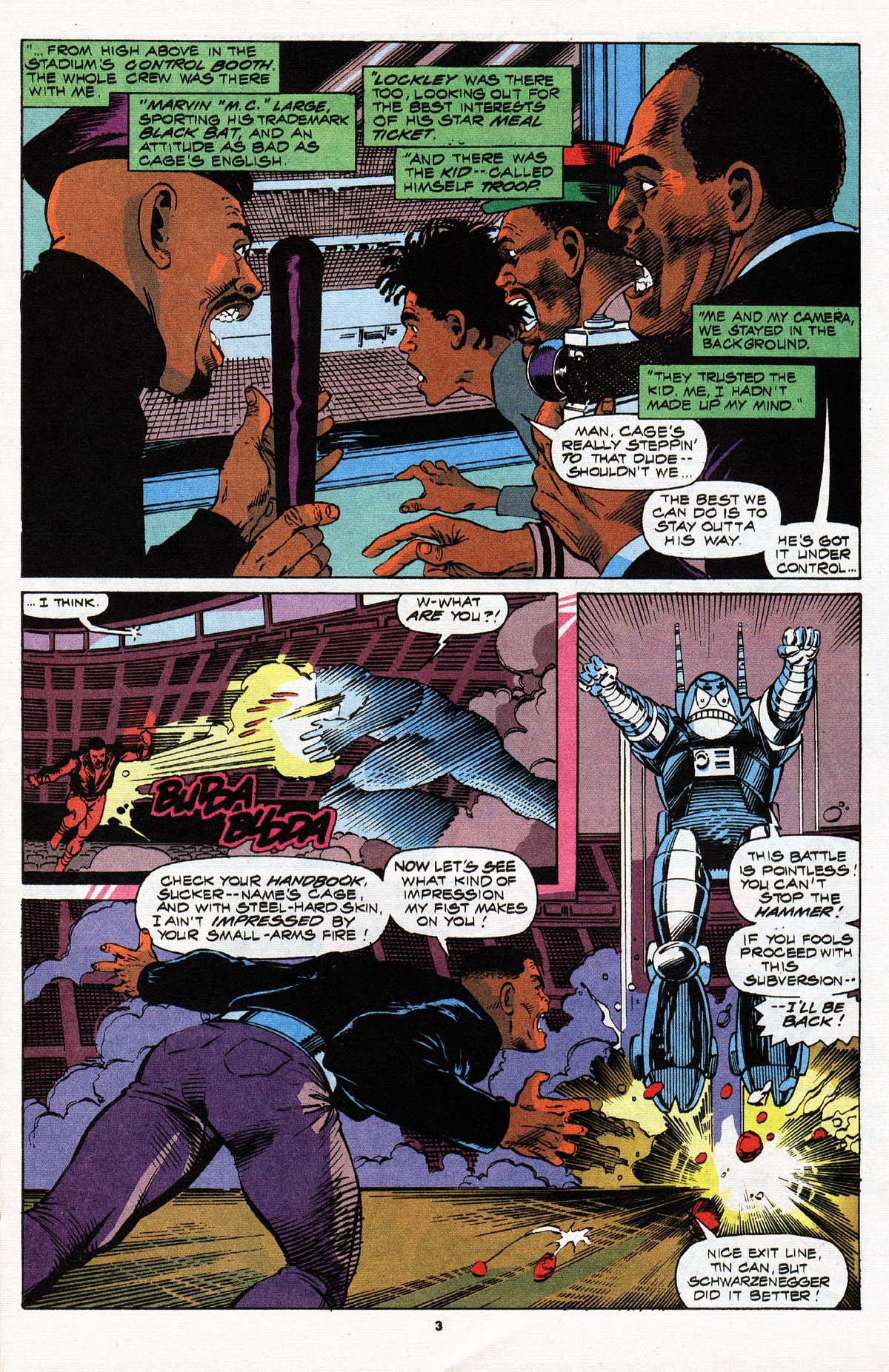 Read online Cage (1992) comic -  Issue #2 - 5