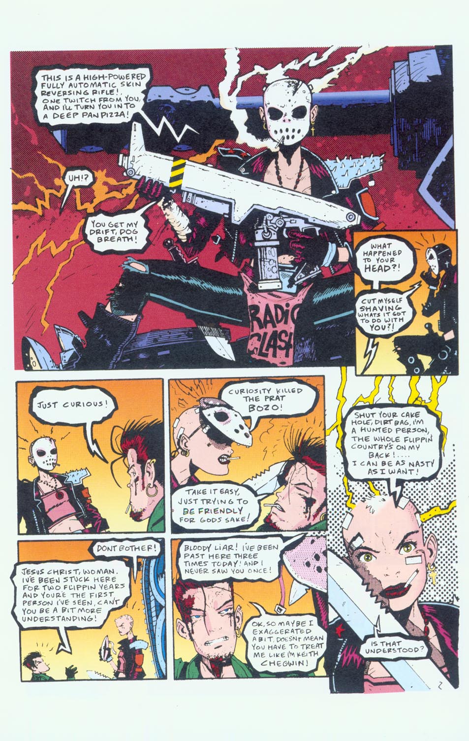 Read online Hewlett and Martin's Tank Girl comic -  Issue # TPB - 18