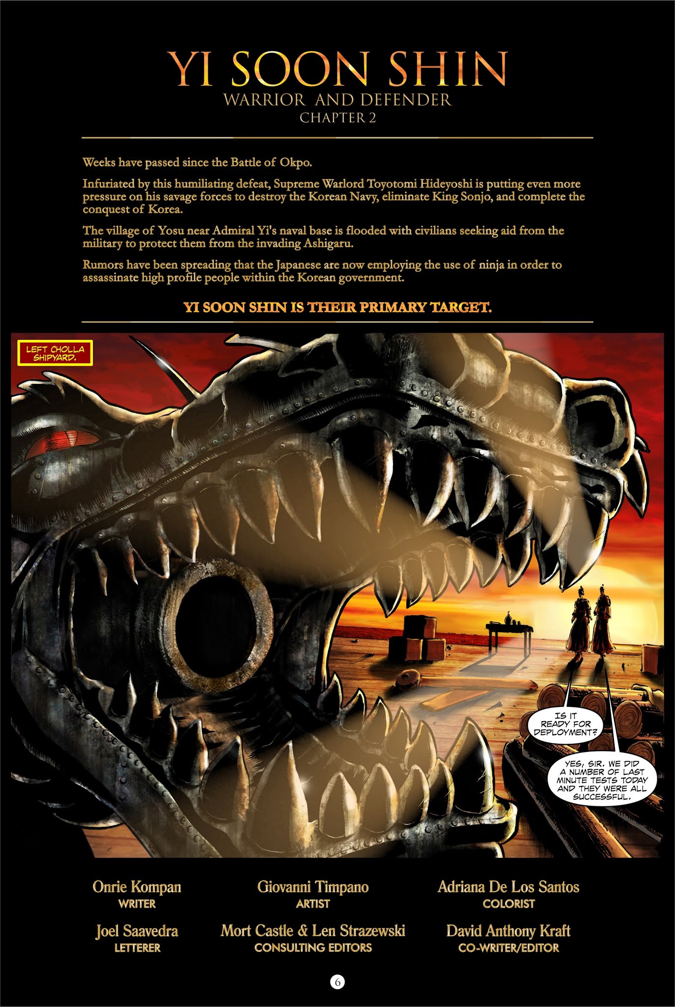 Read online Yi Soon Shin: Warrior and Defender comic -  Issue # TPB (Part 1) - 43