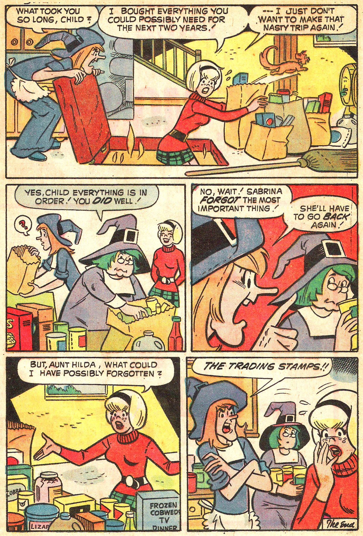 Read online Sabrina The Teenage Witch (1971) comic -  Issue #20 - 17