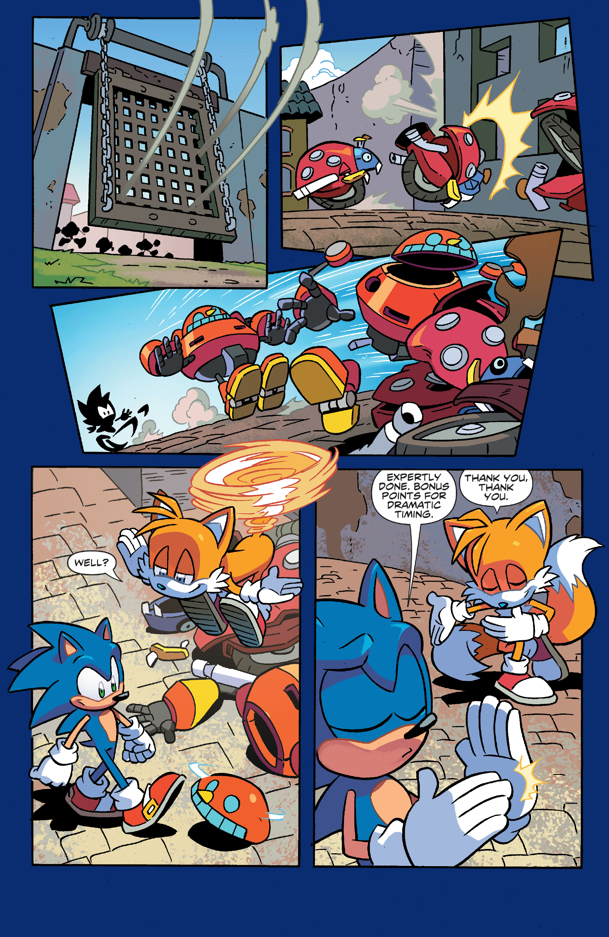 Read online Sonic the Hedgehog (2018) comic -  Issue # _5th Anniversary Edition - 18